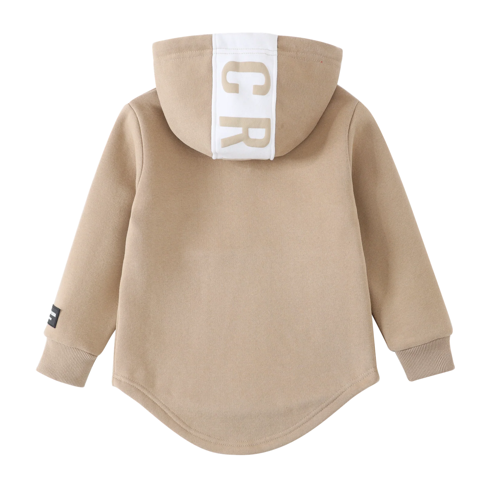 Albie Detailed Hoodie - Biscuit - Image 4