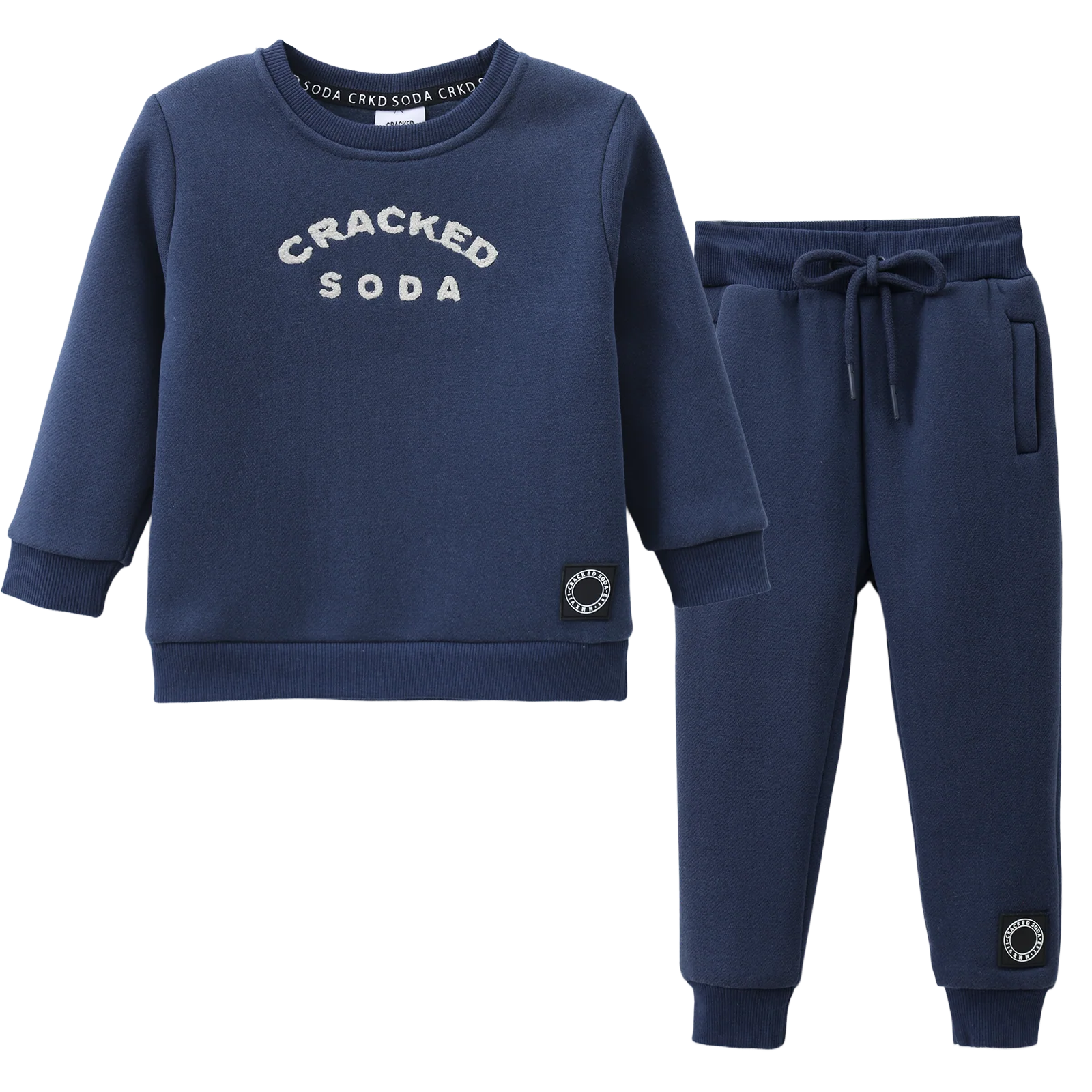 Archie Basic Crew Set - Navy - Image 3