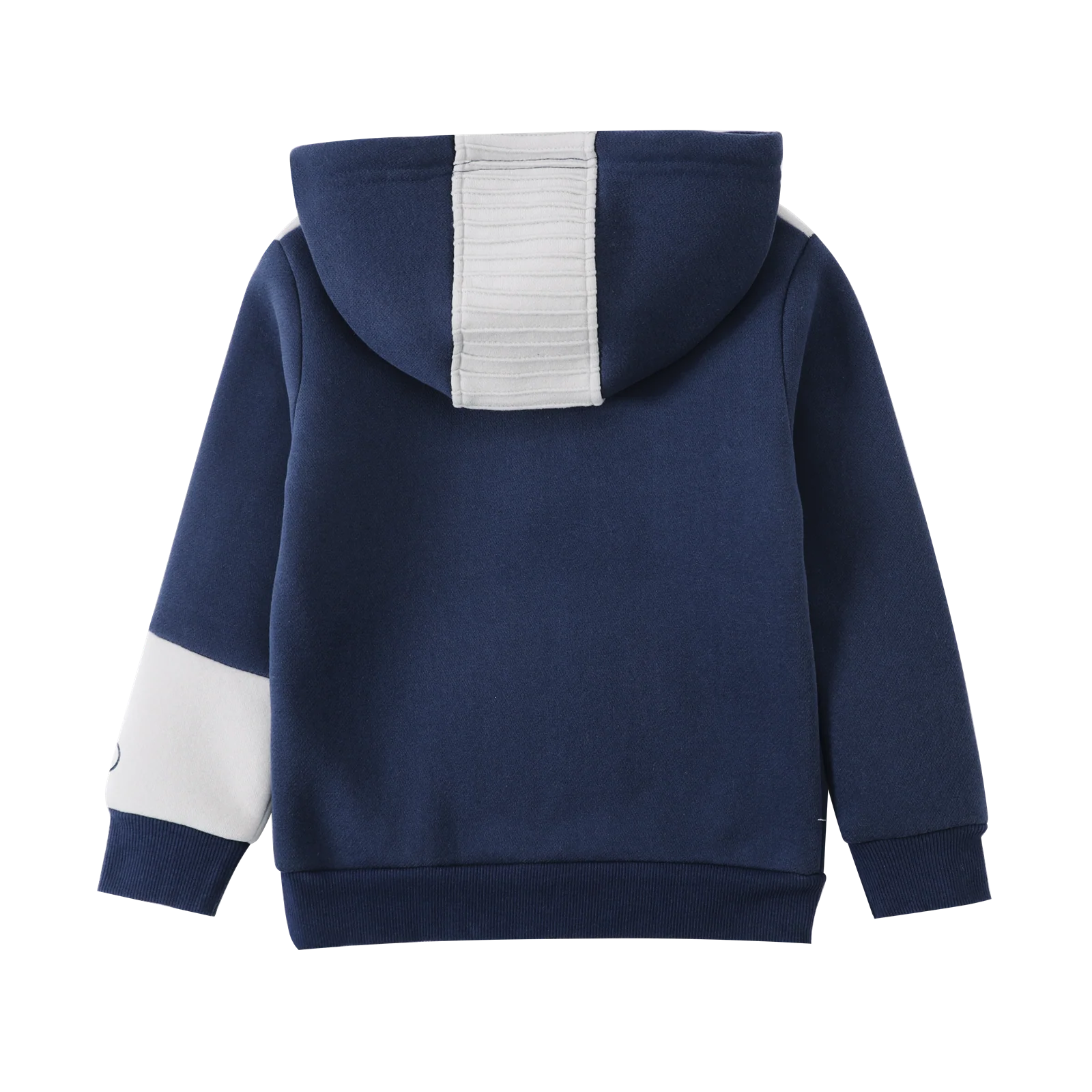 Archie Detailed Hoodie - Oat/Navy - Image 7