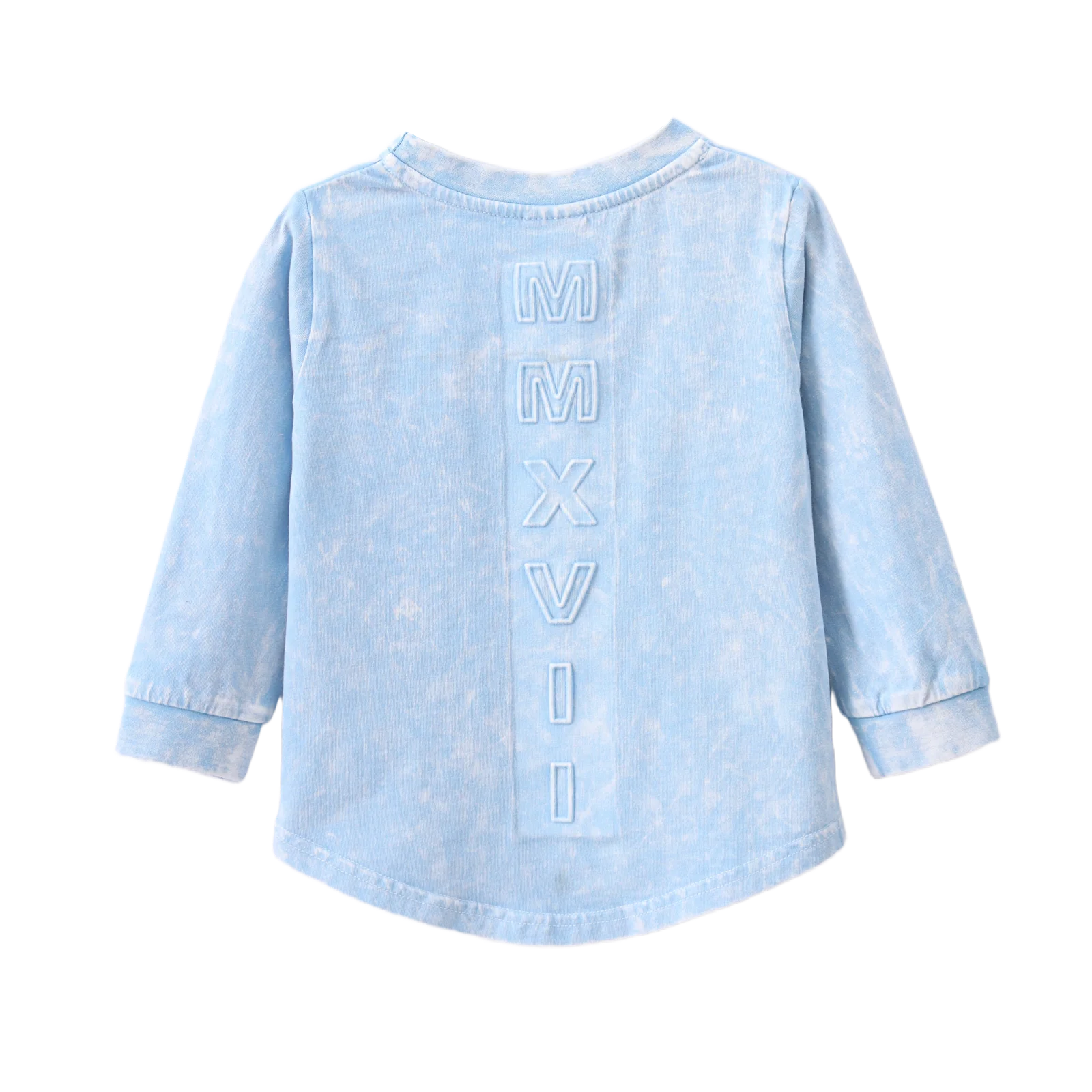 Ash Detailed L/S Tee - Ice Blue - Image 5