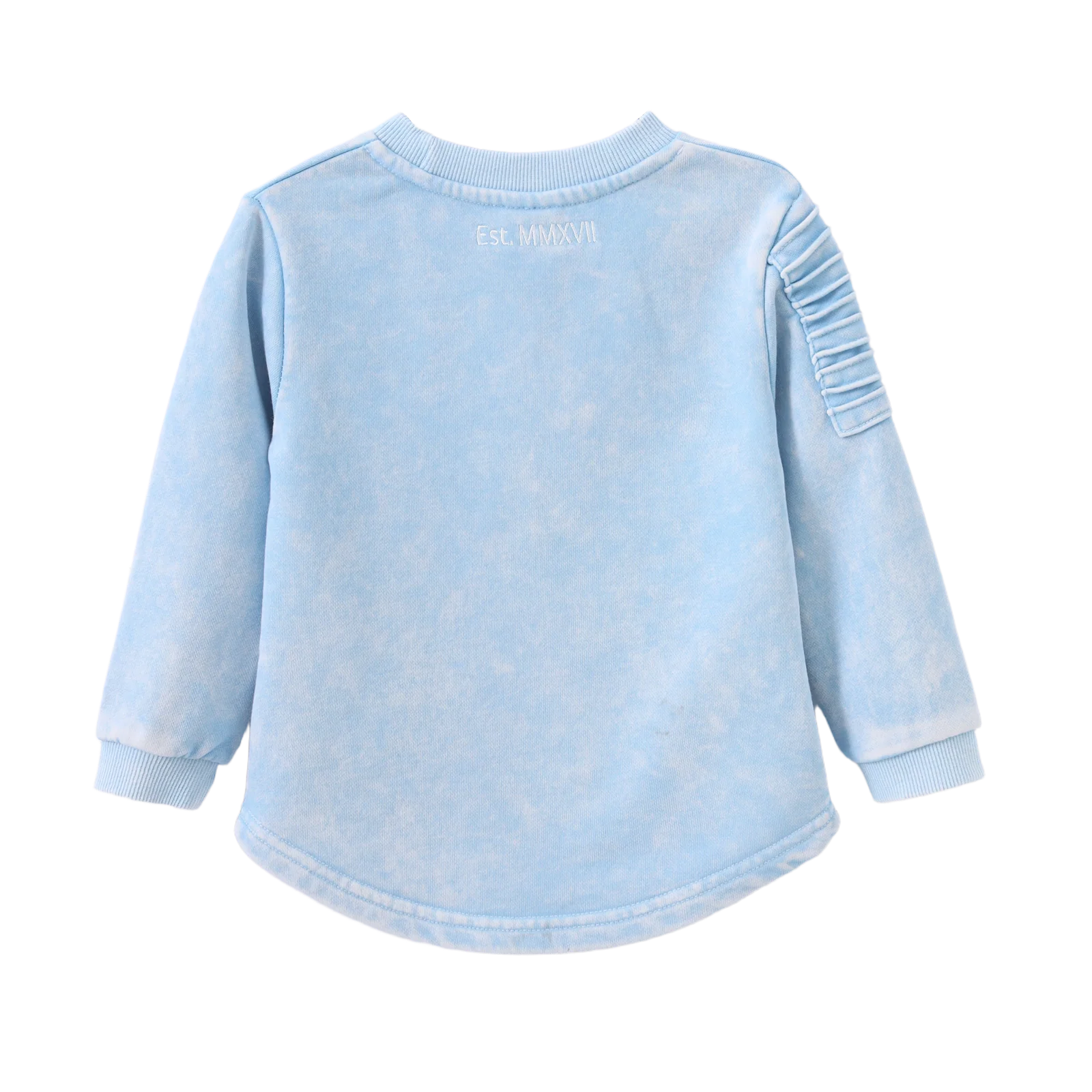 Ash Detailed Crew - Ice Blue - Mens - Image 11