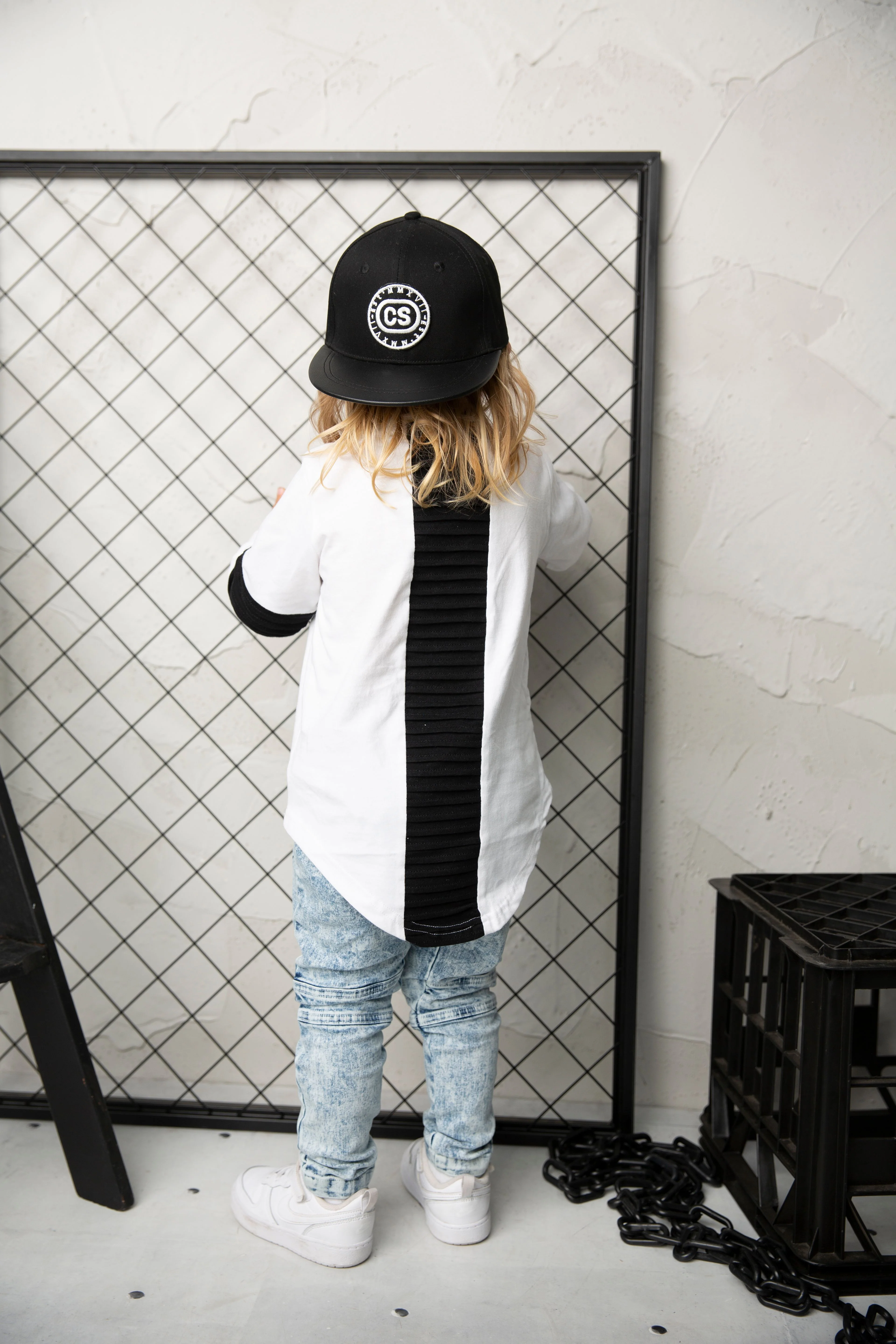 Ash Detailed Long Sleeve - White - Image 3