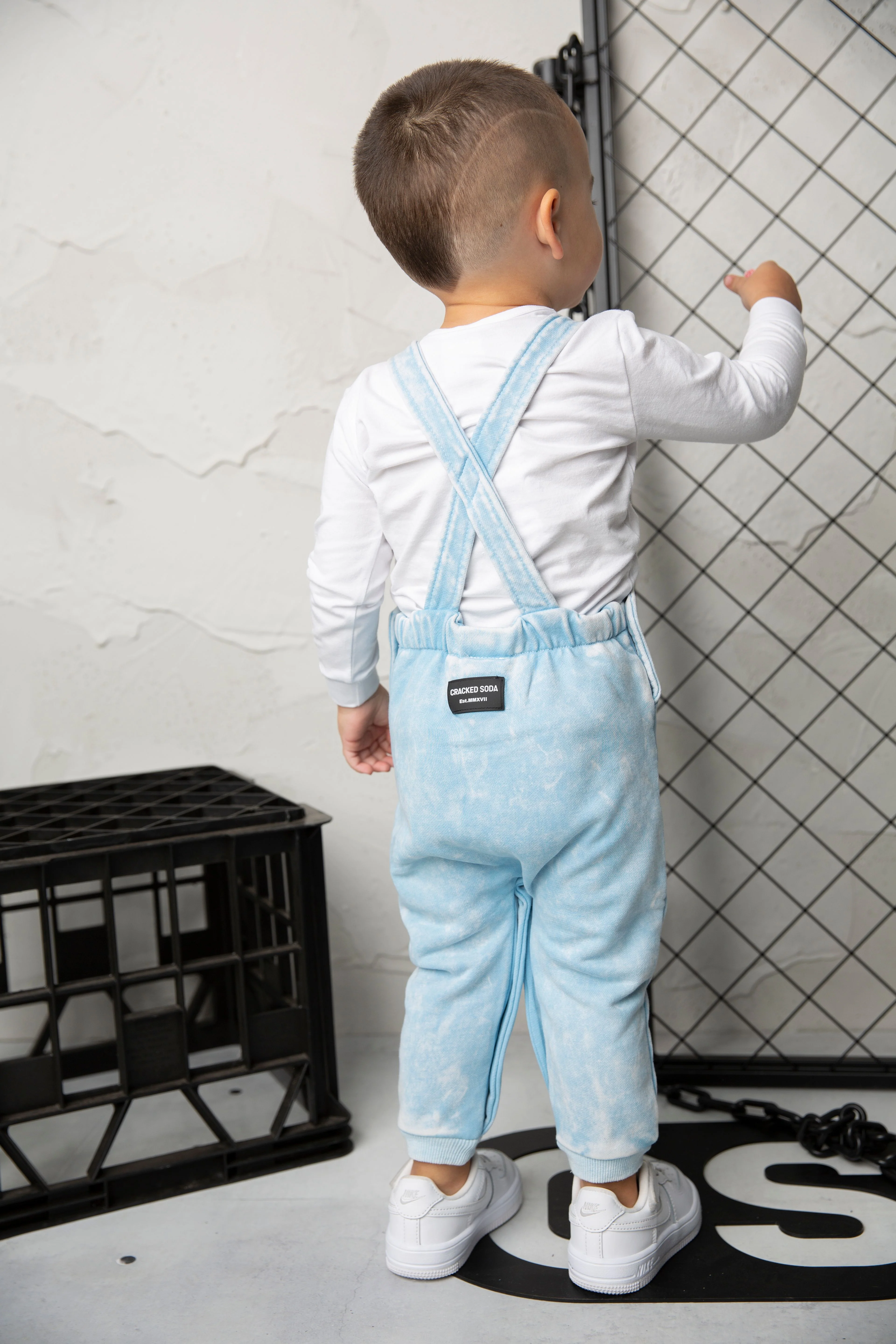 Ash Detailed Overall Set - Ice Blue - Image 5