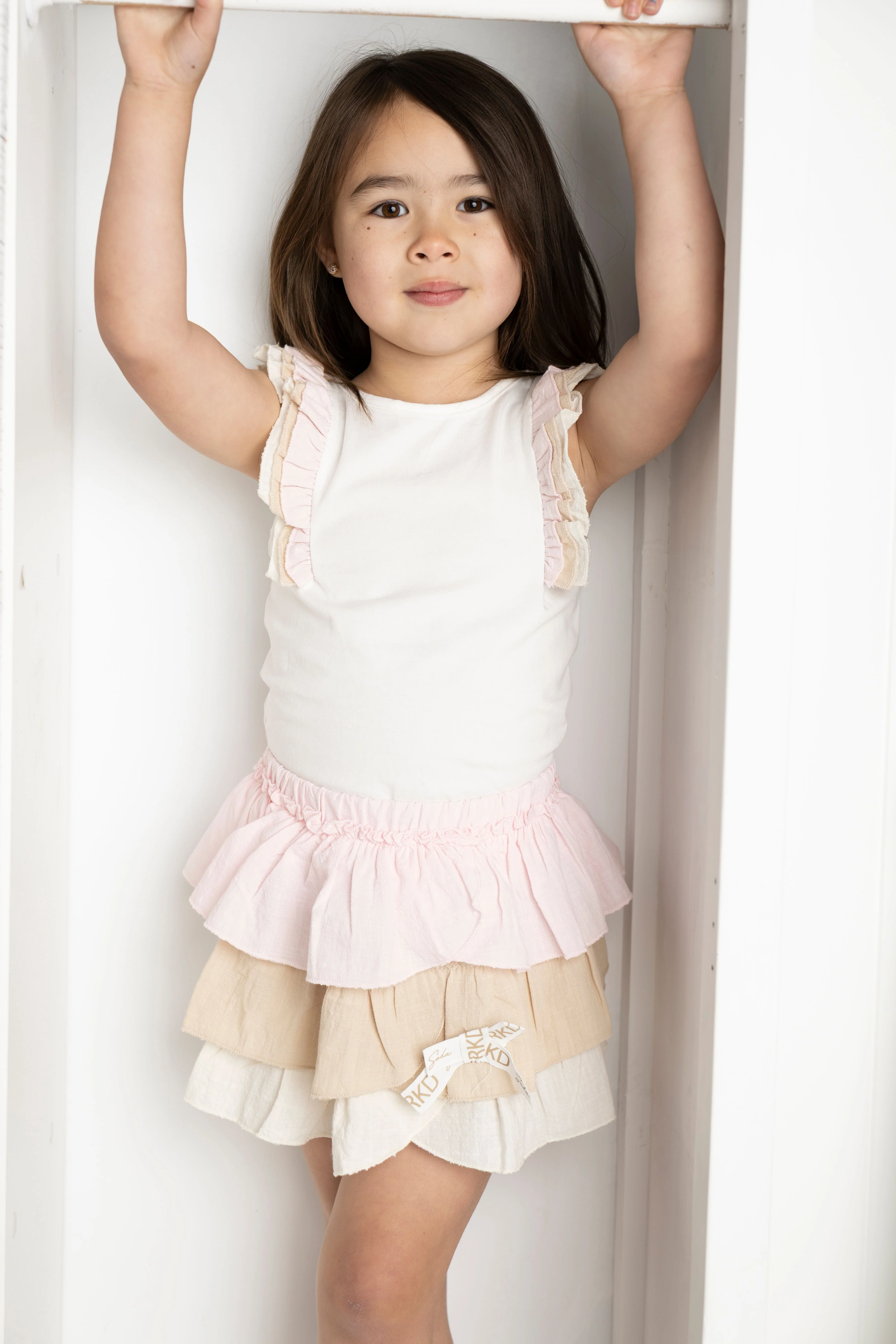 Ava 3 Layer Detailed Skirt
