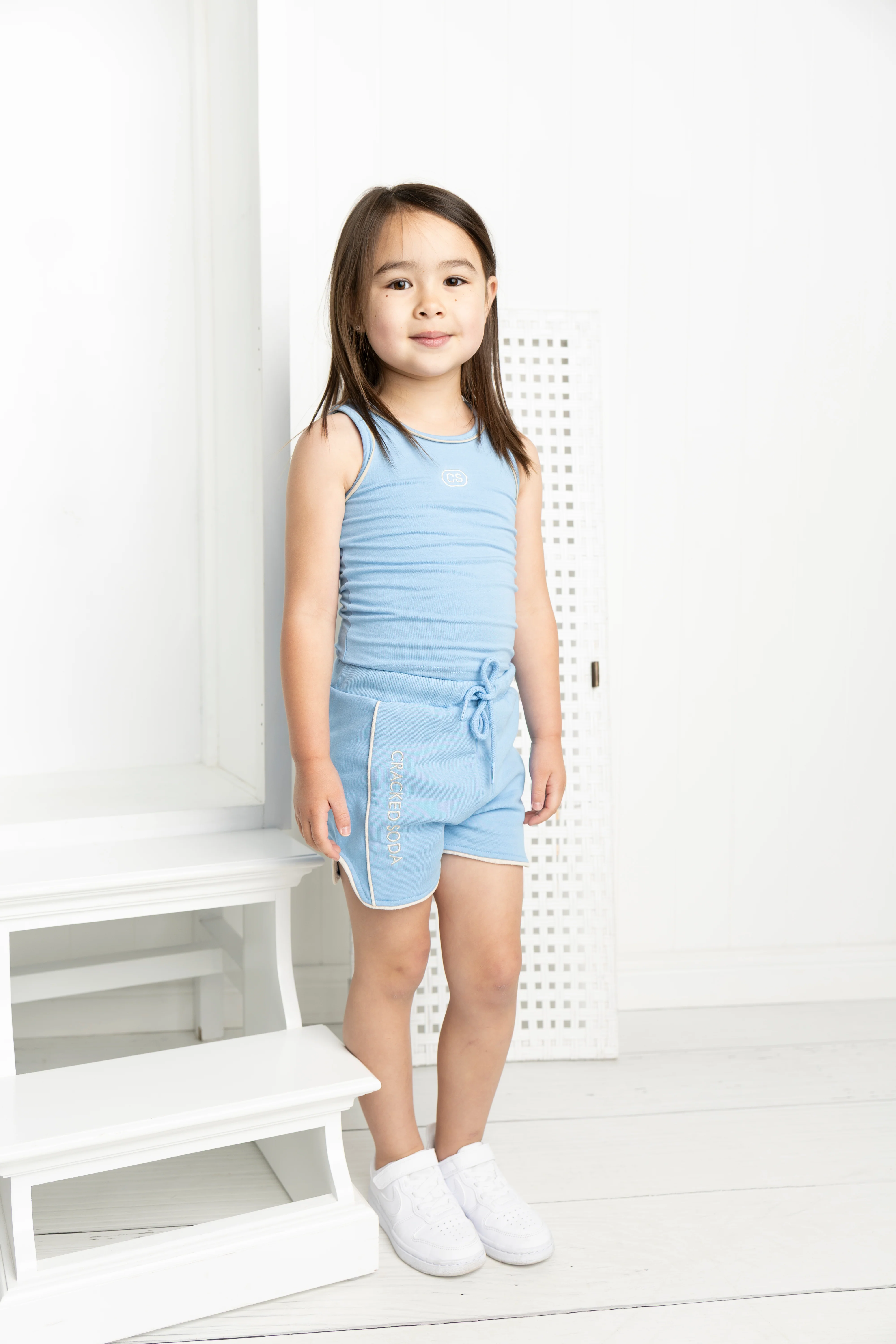 Ava Detailed Tank - Blue - Image 3