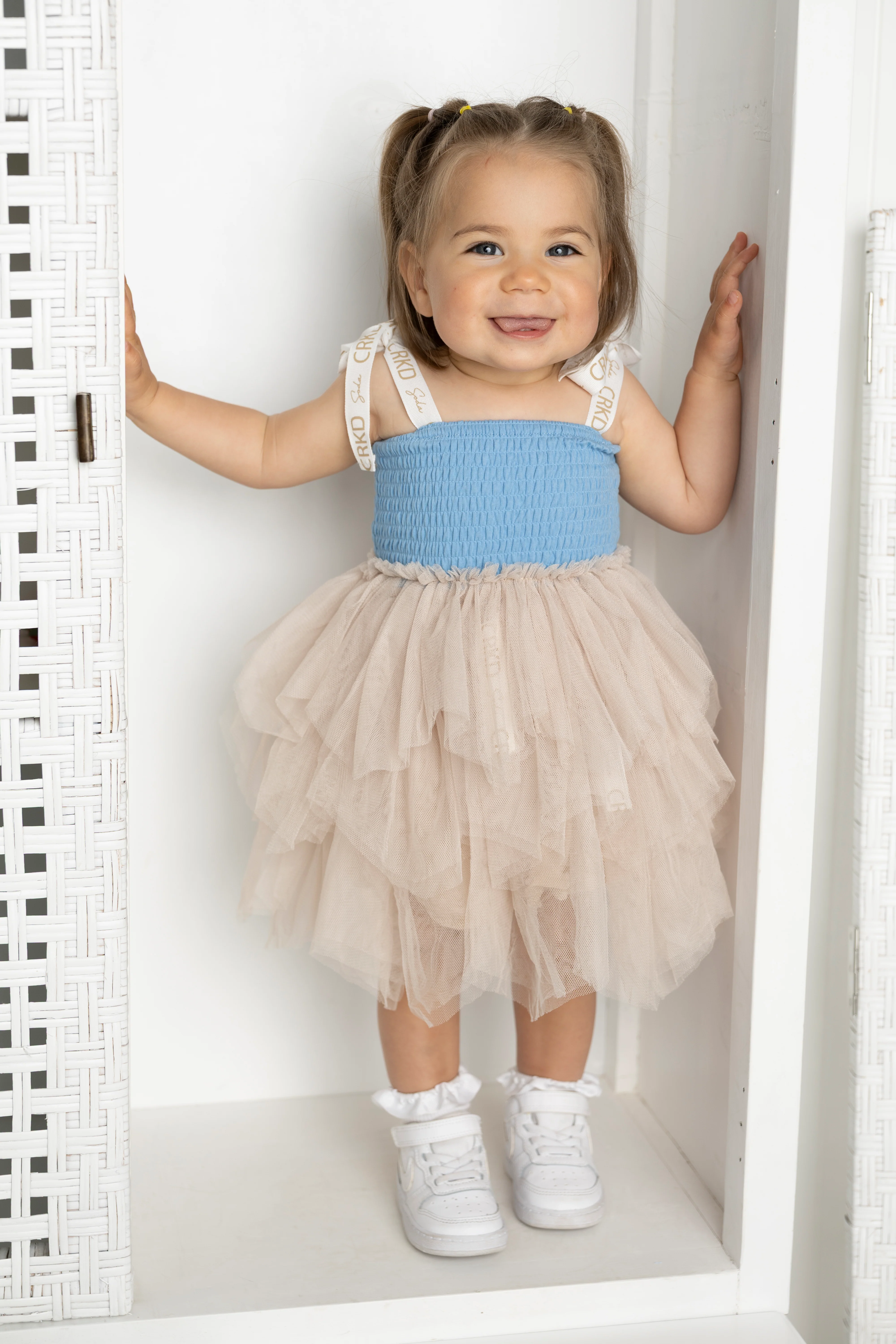 Ava Detailed Tutu - Blue