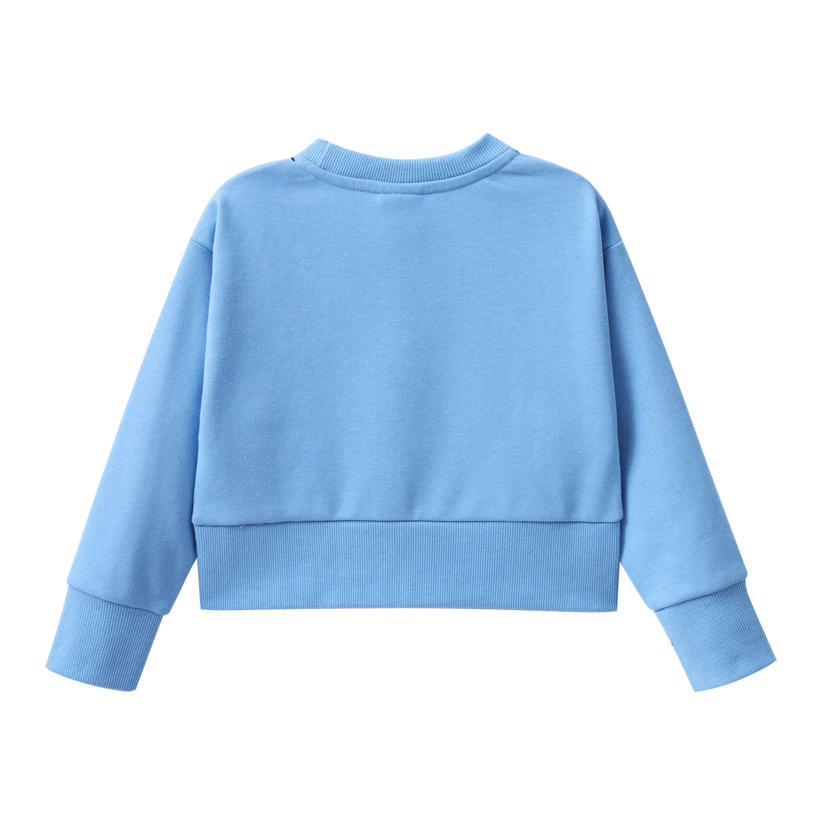 Ava French Terry Crew - Blue - Image 6