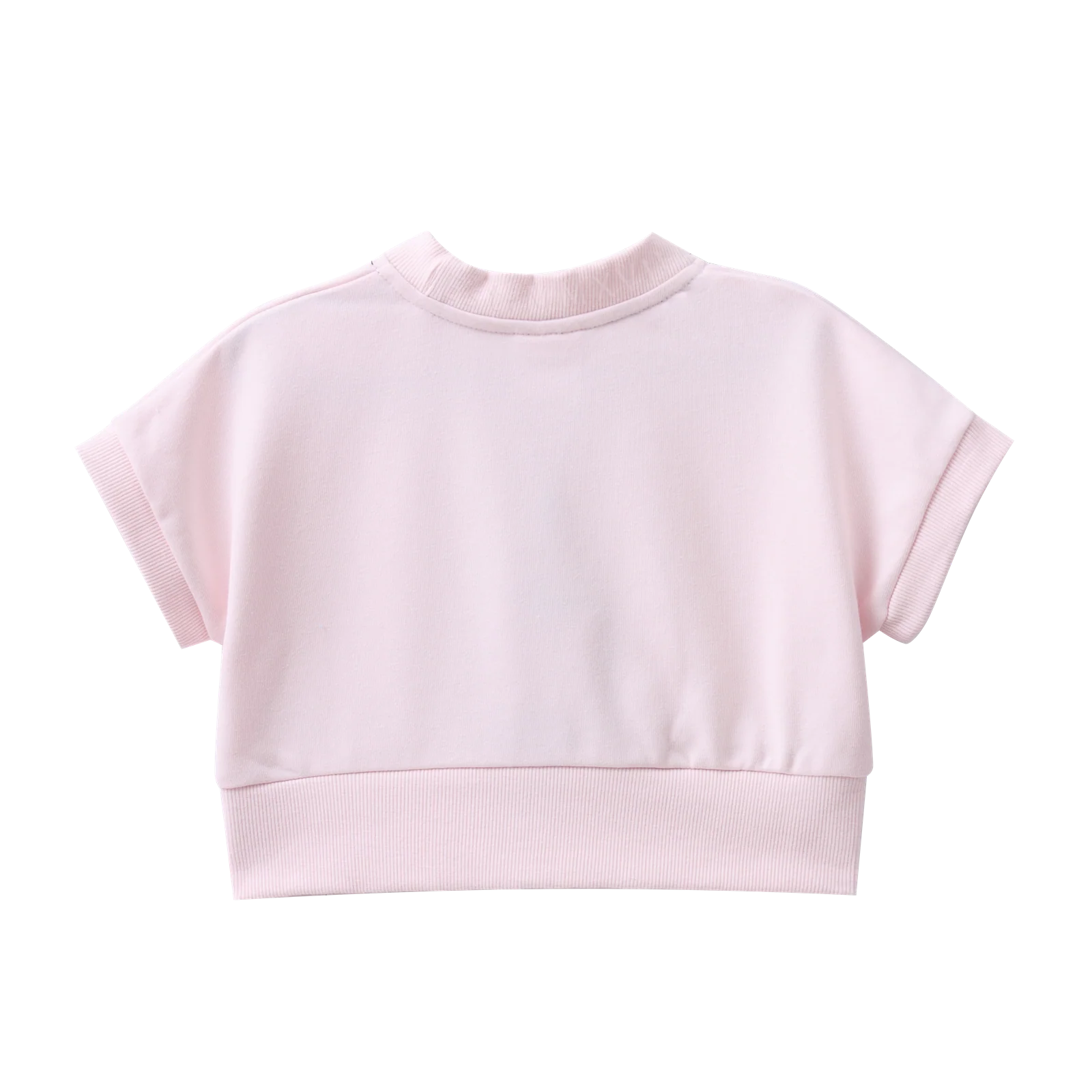 Ava French Terry Tee - Pink - Image 6