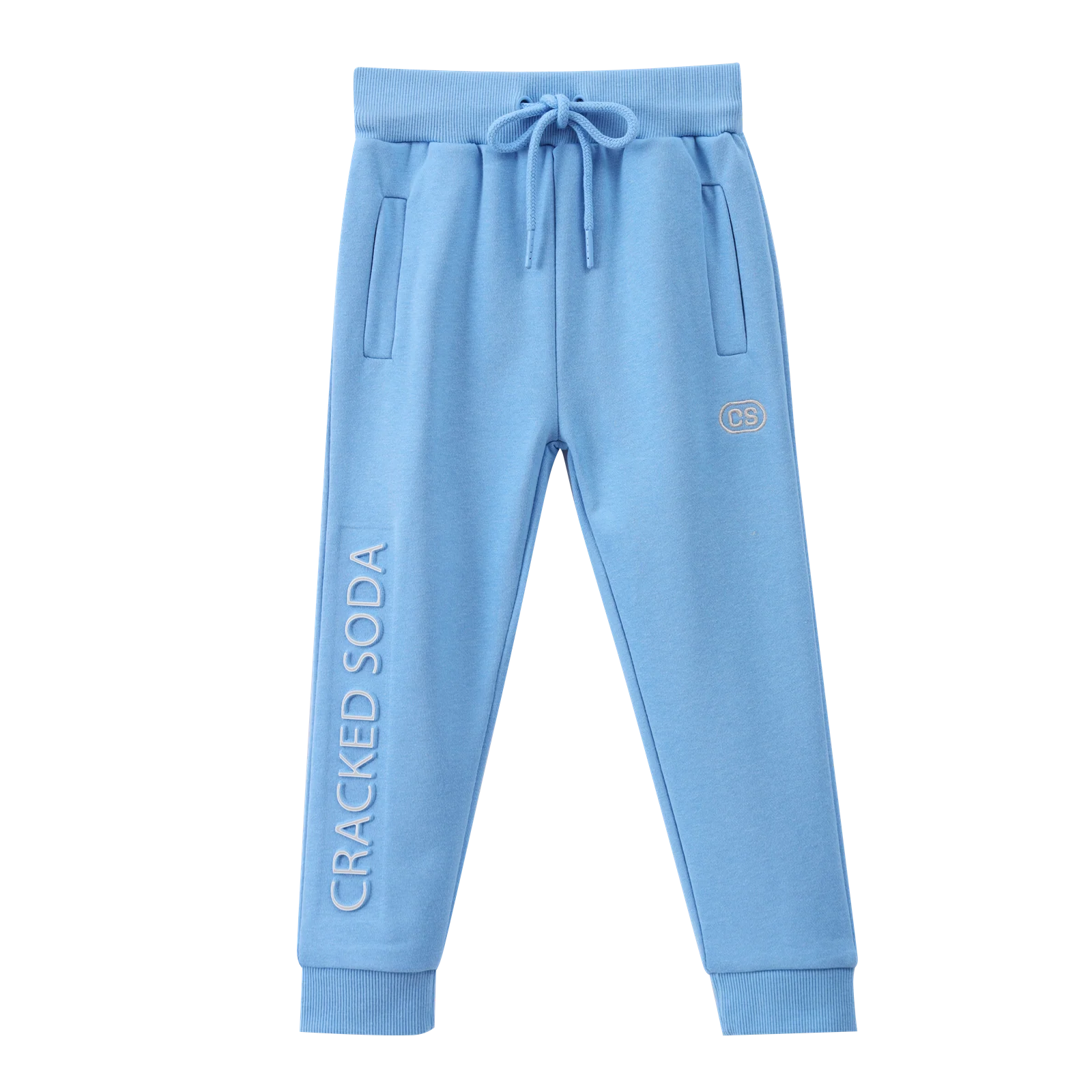 Ava French Terry Trackpants - Blue - Image 5