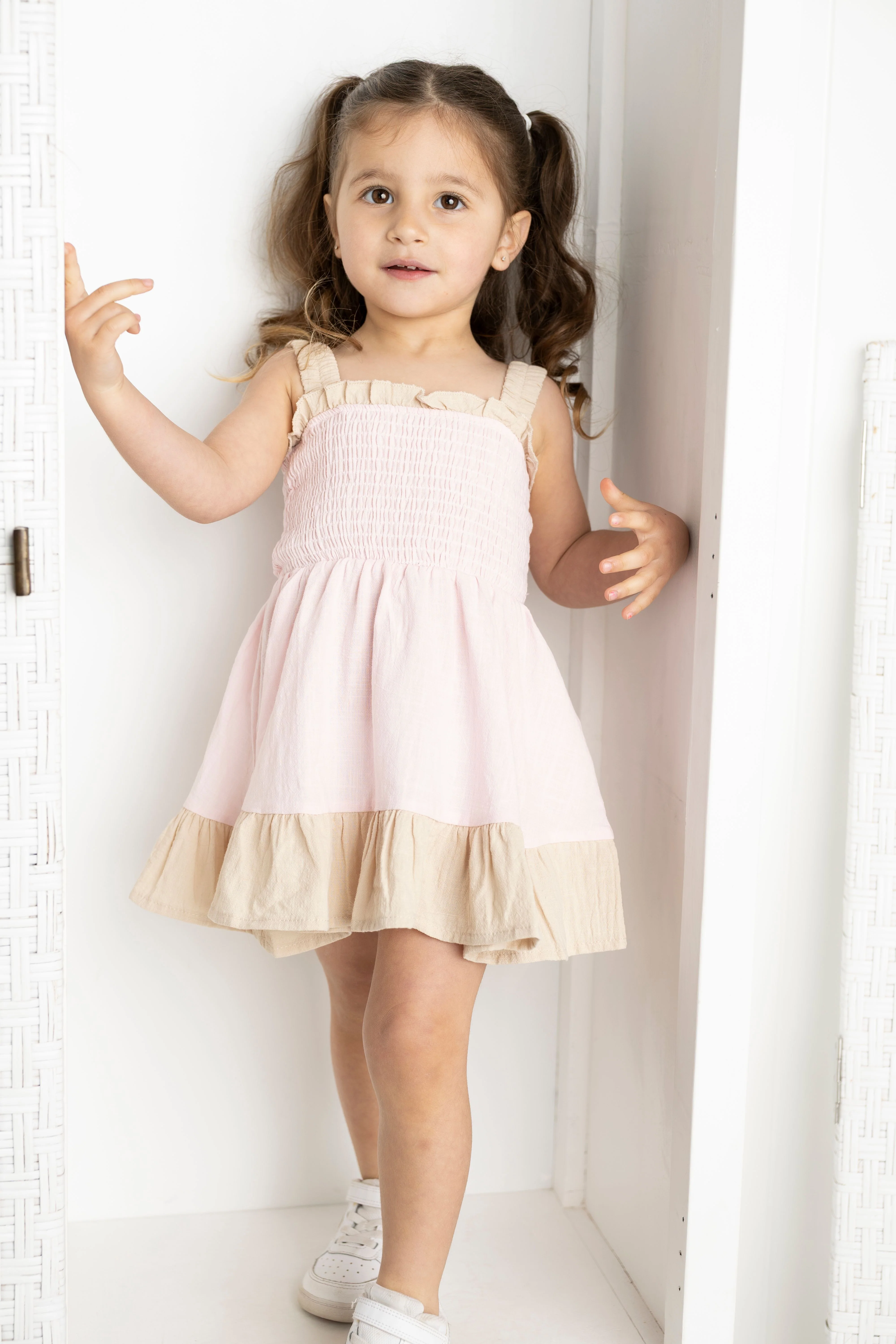 Ava Summer Dress - Pink