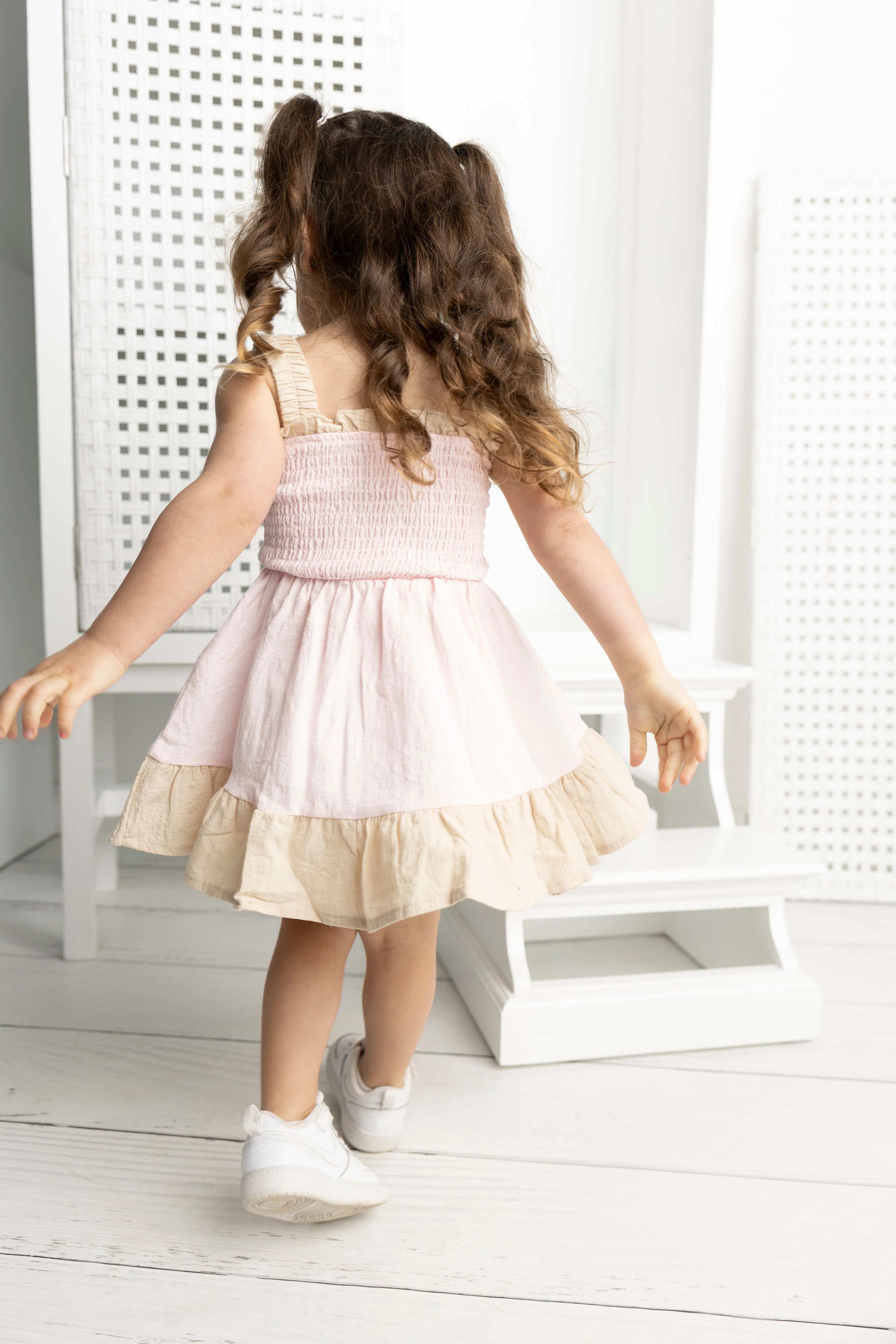 Ava Summer Dress - Pink - Image 3