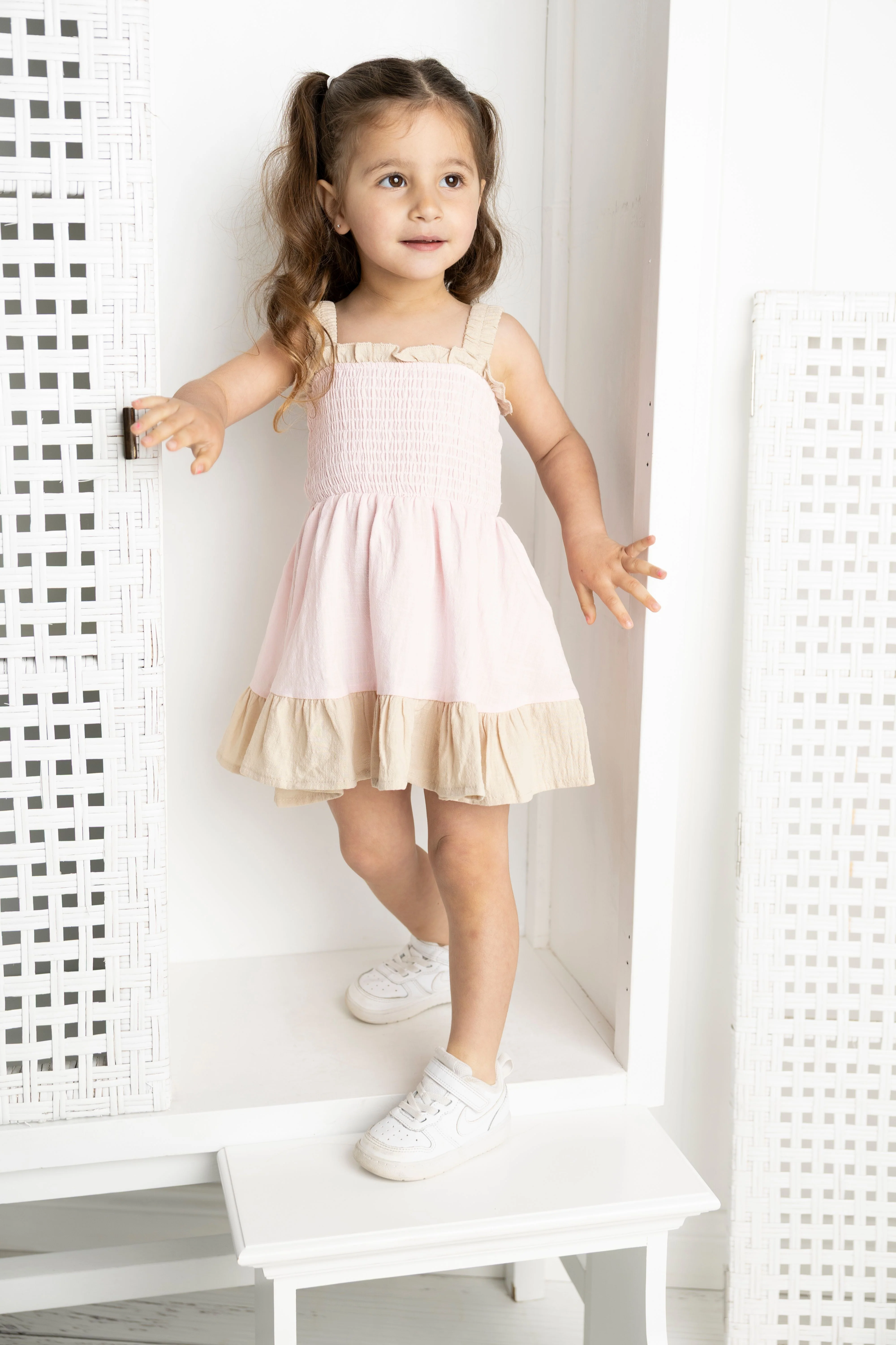 Ava Summer Dress - Pink - Image 4