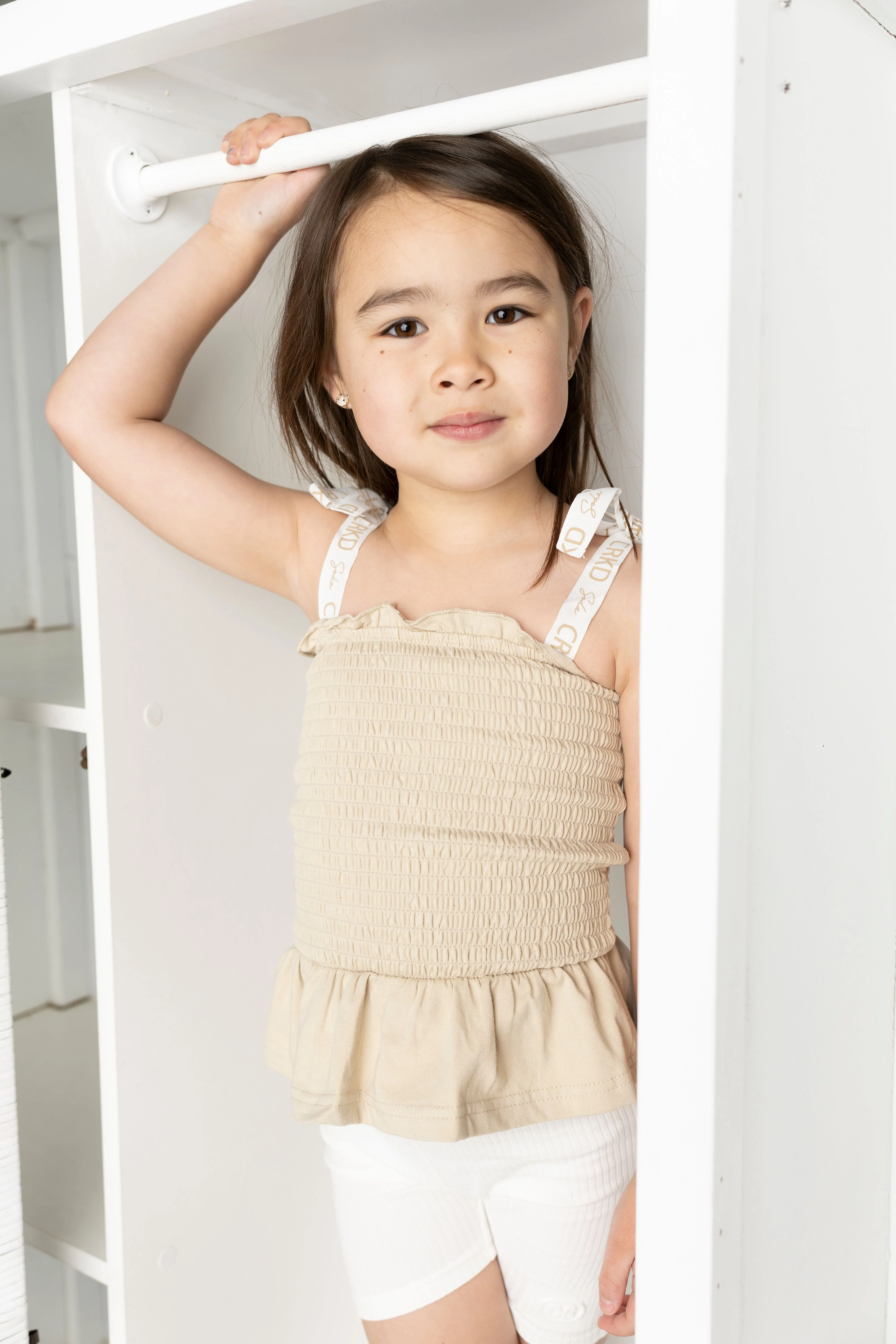 Ava Summer Top - Sand - Image 2
