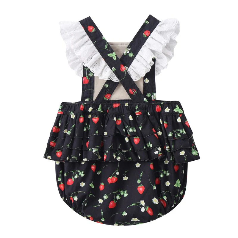 Berry Bliss Lace Overalls - Image 2