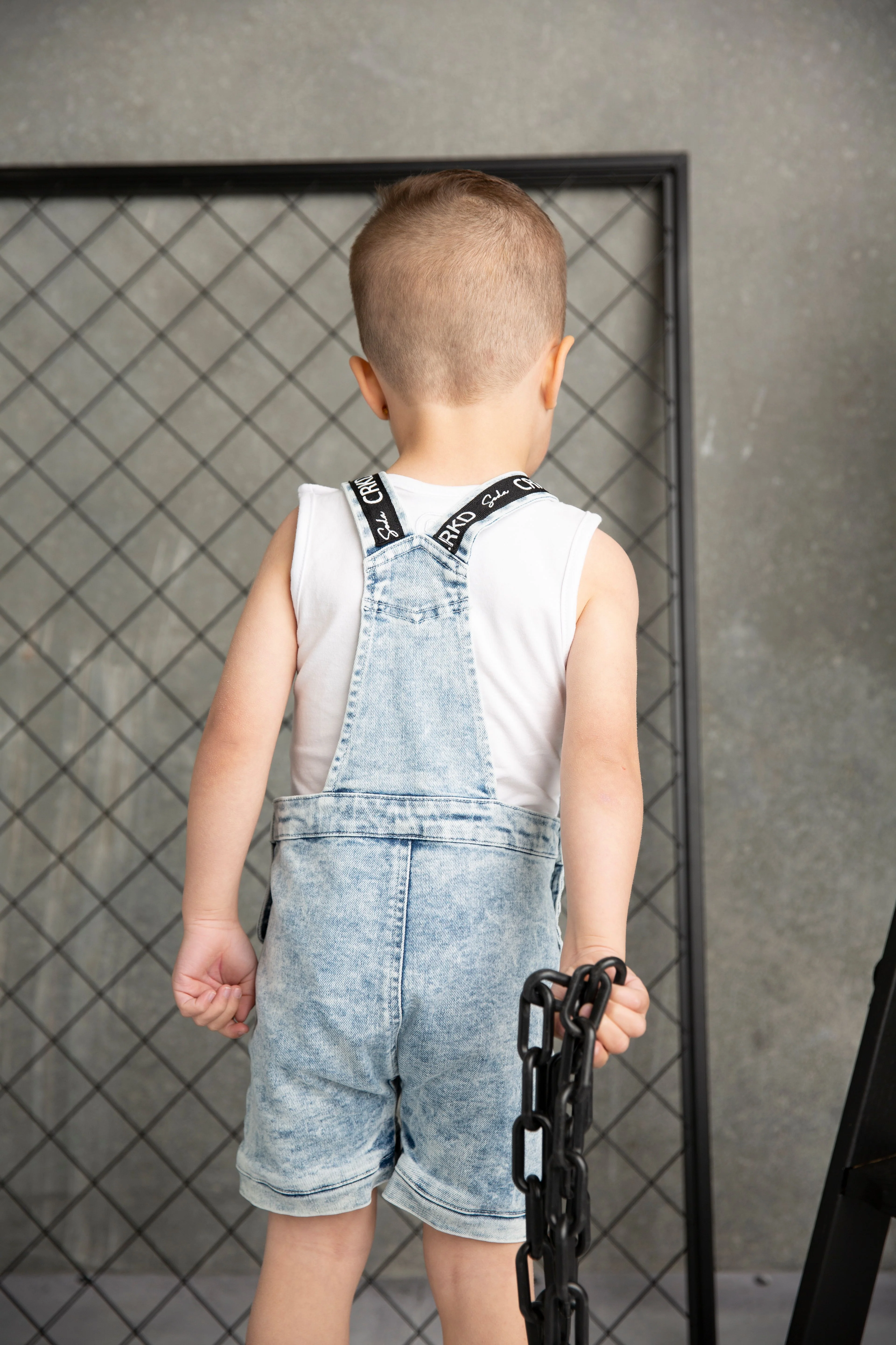 Billie Detailed Overall - Denim Blue - Image 3