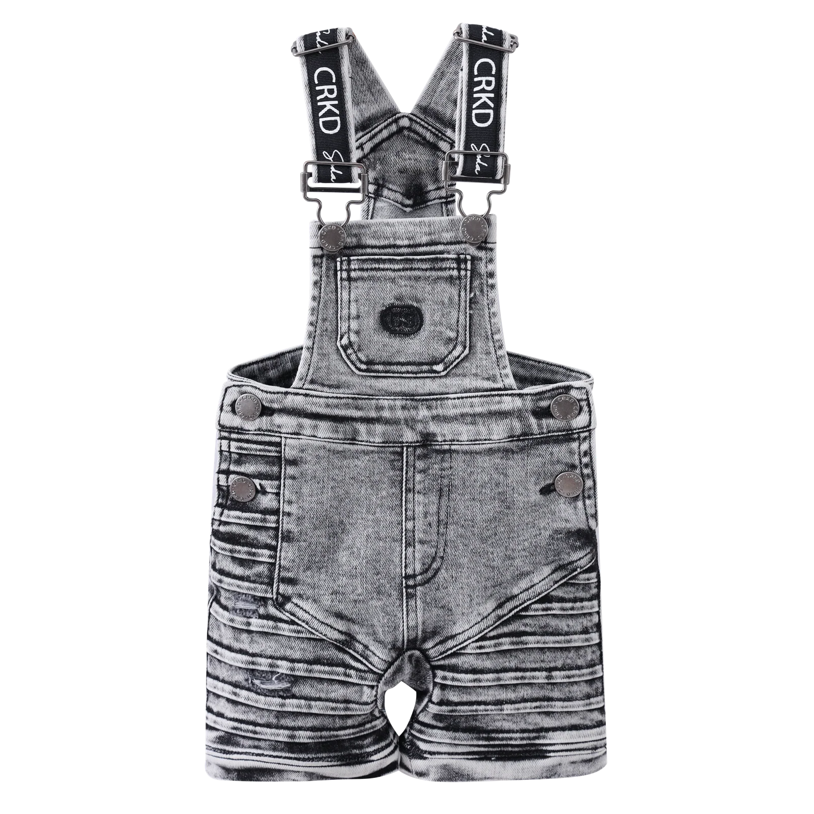 Billie Detailed Overall - Denim Grey - Image 3