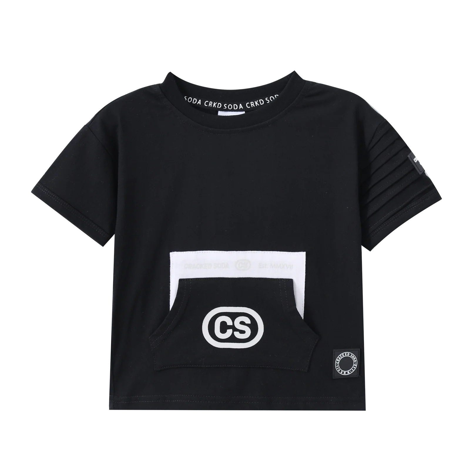 Bodhi CS Pocket Tee  - Black - Image 3