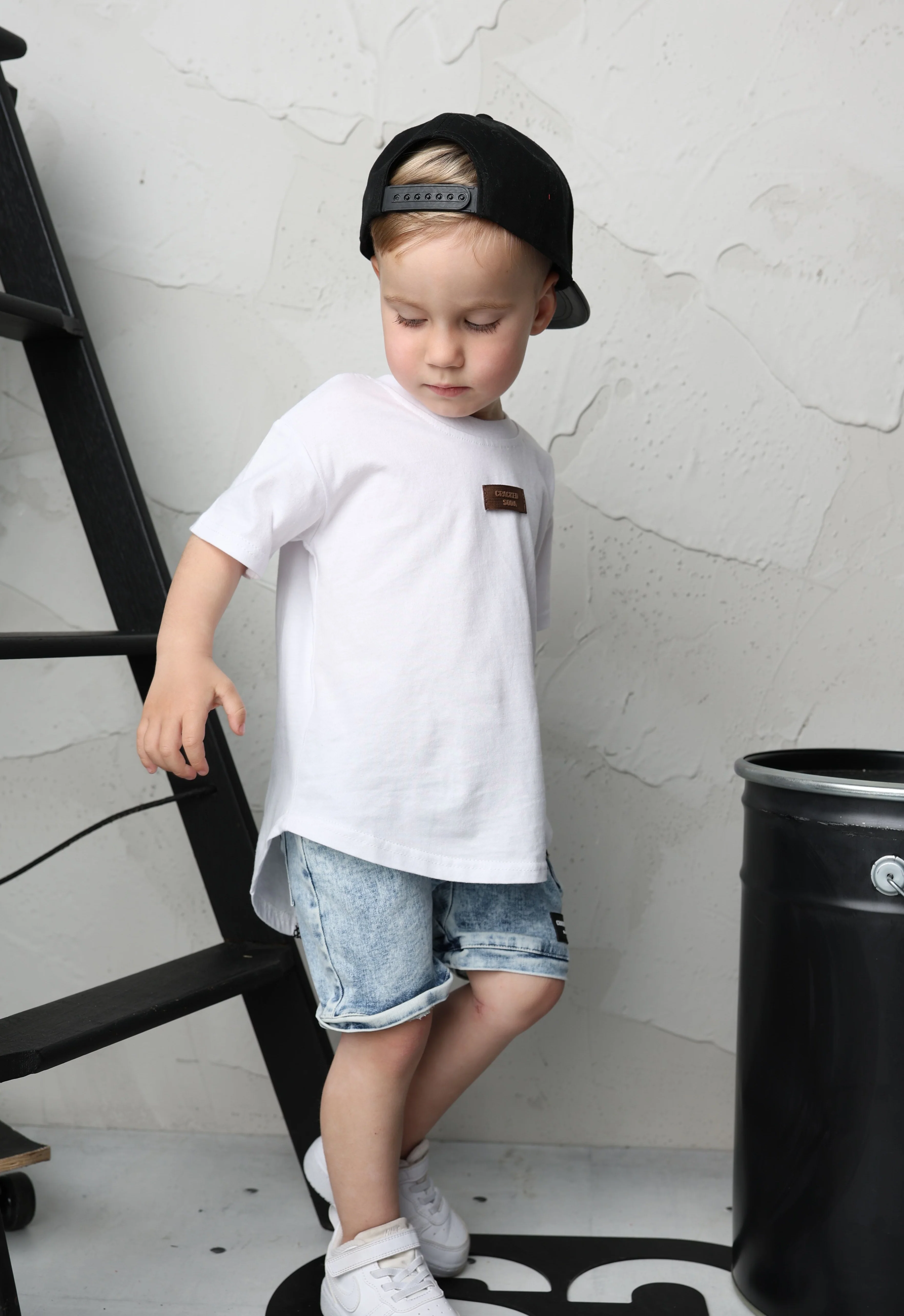 Bodhi Detailed Back Tee - White - Image 5