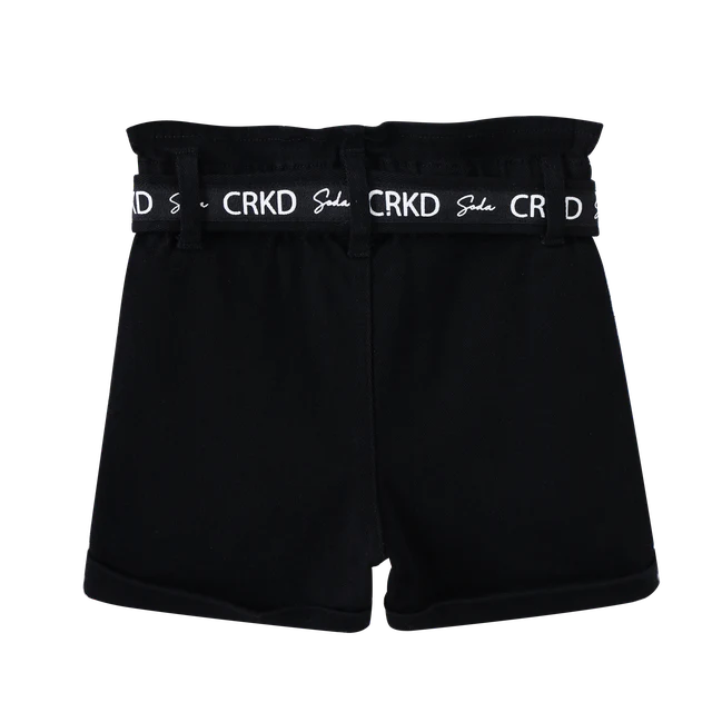 Brooke CS High Waisted Shorts - Black - Image 6