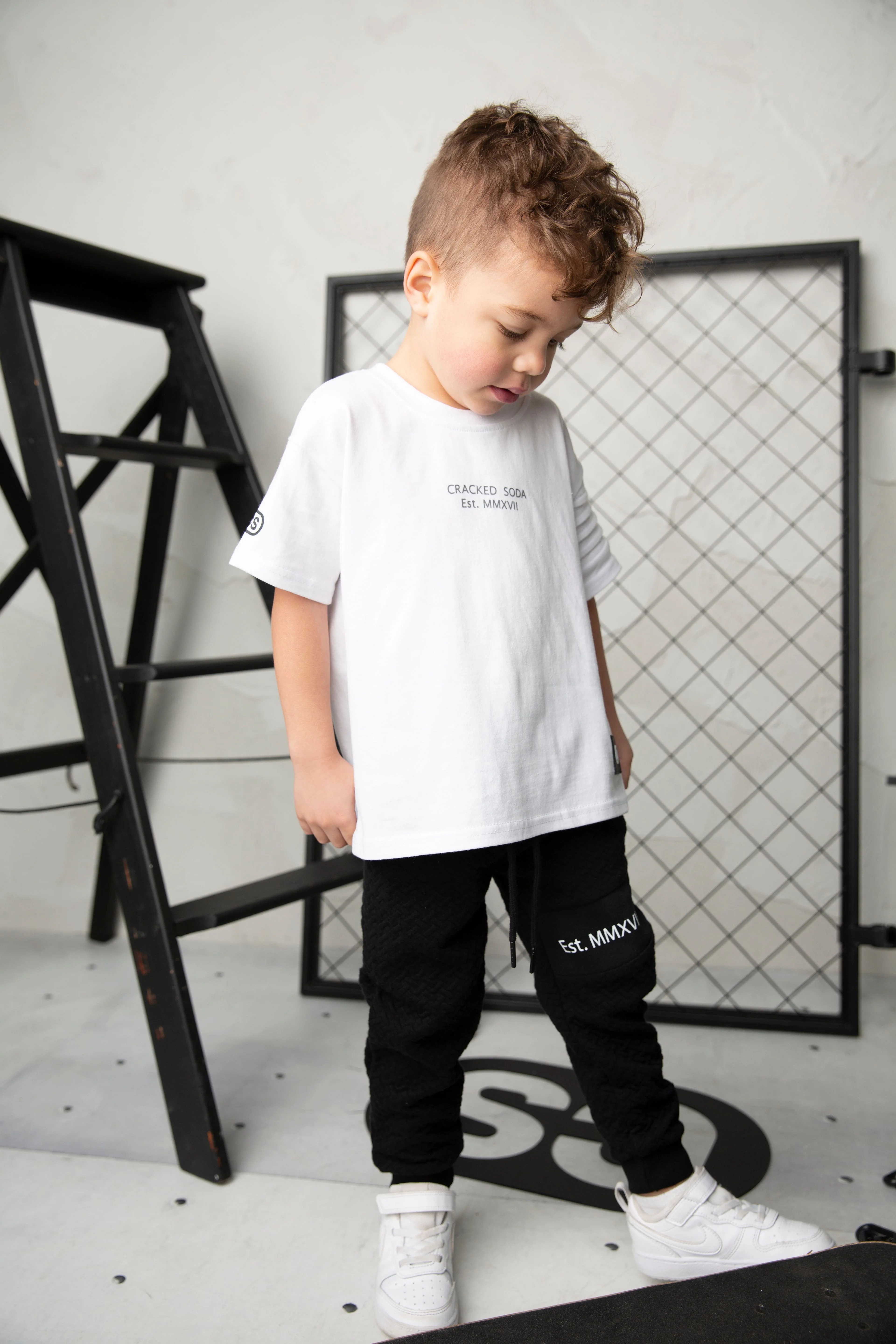 Carter Detailed Sleeve Tee - White - Image 6