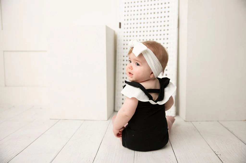 Casey Frill Bodysuit - Black - Image 3