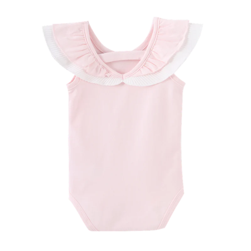 Casey Frill Bodysuit - Soft Pink - Image 2