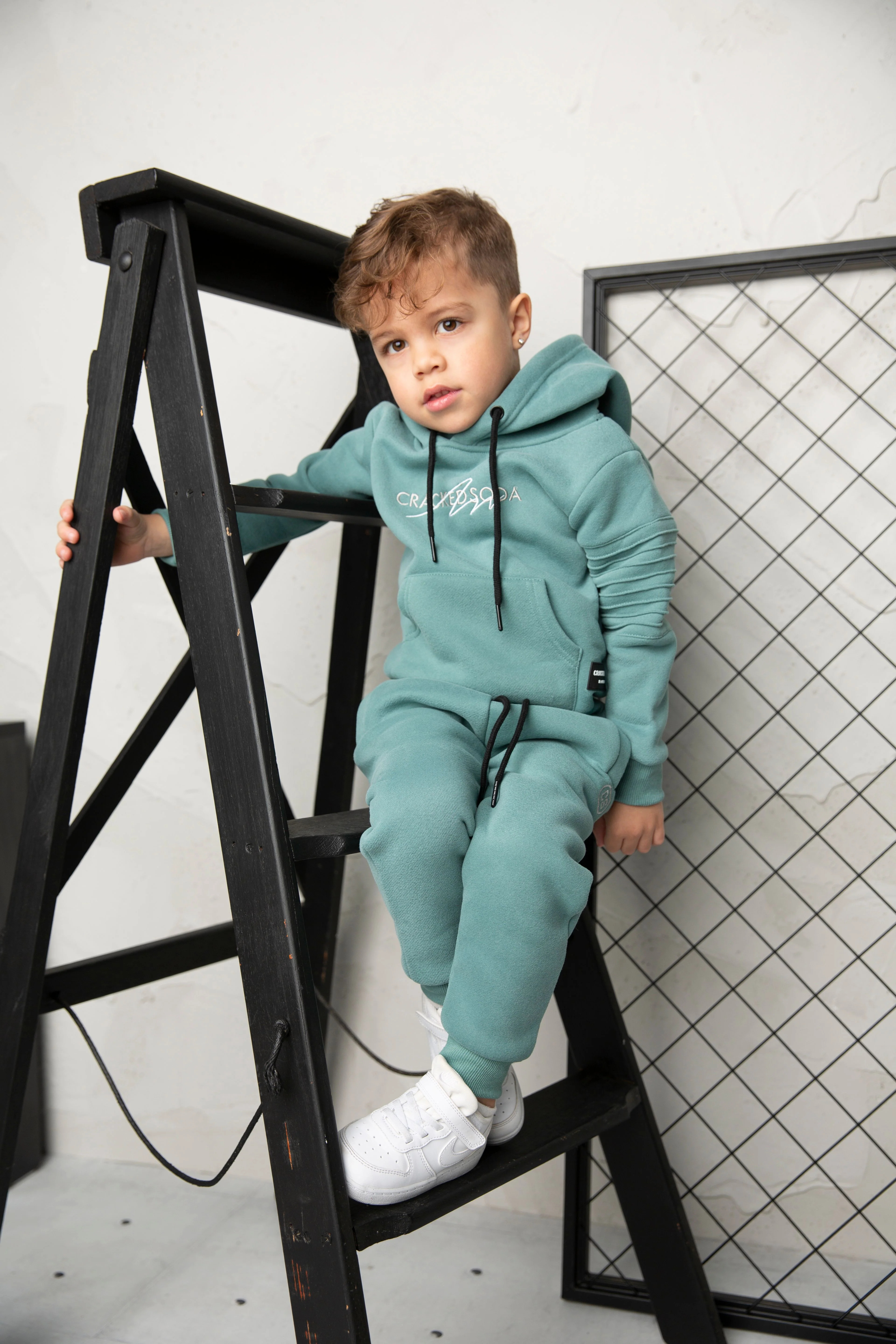 Charlie Basic Trackpants - Fern - Image 3