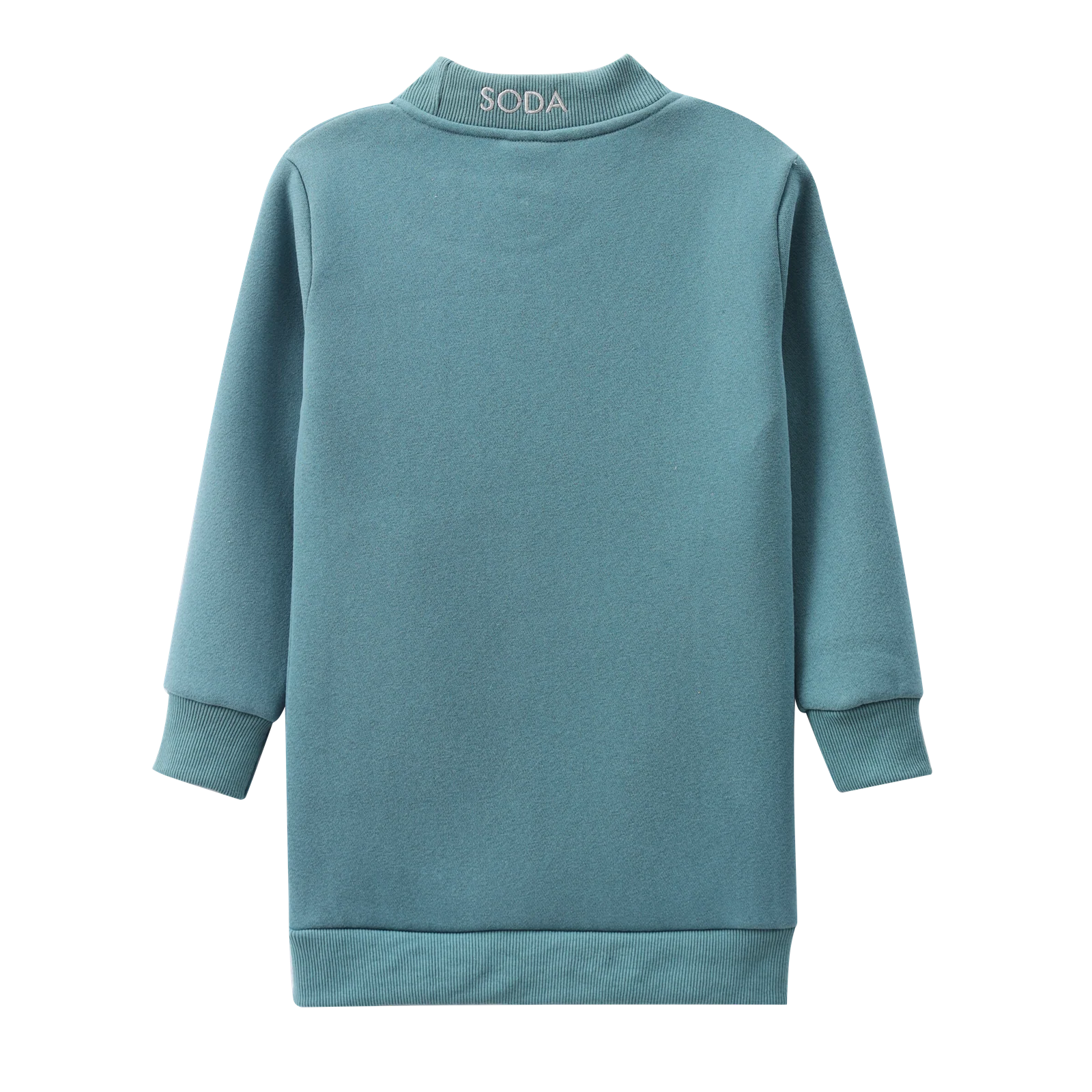 Charlie Detailed Crew Dress - Fern - Image 5