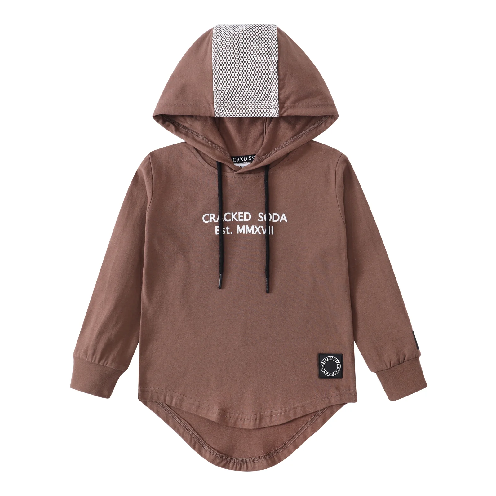Charlie Mesh Hooded Long Sleeve - Coco - Image 6