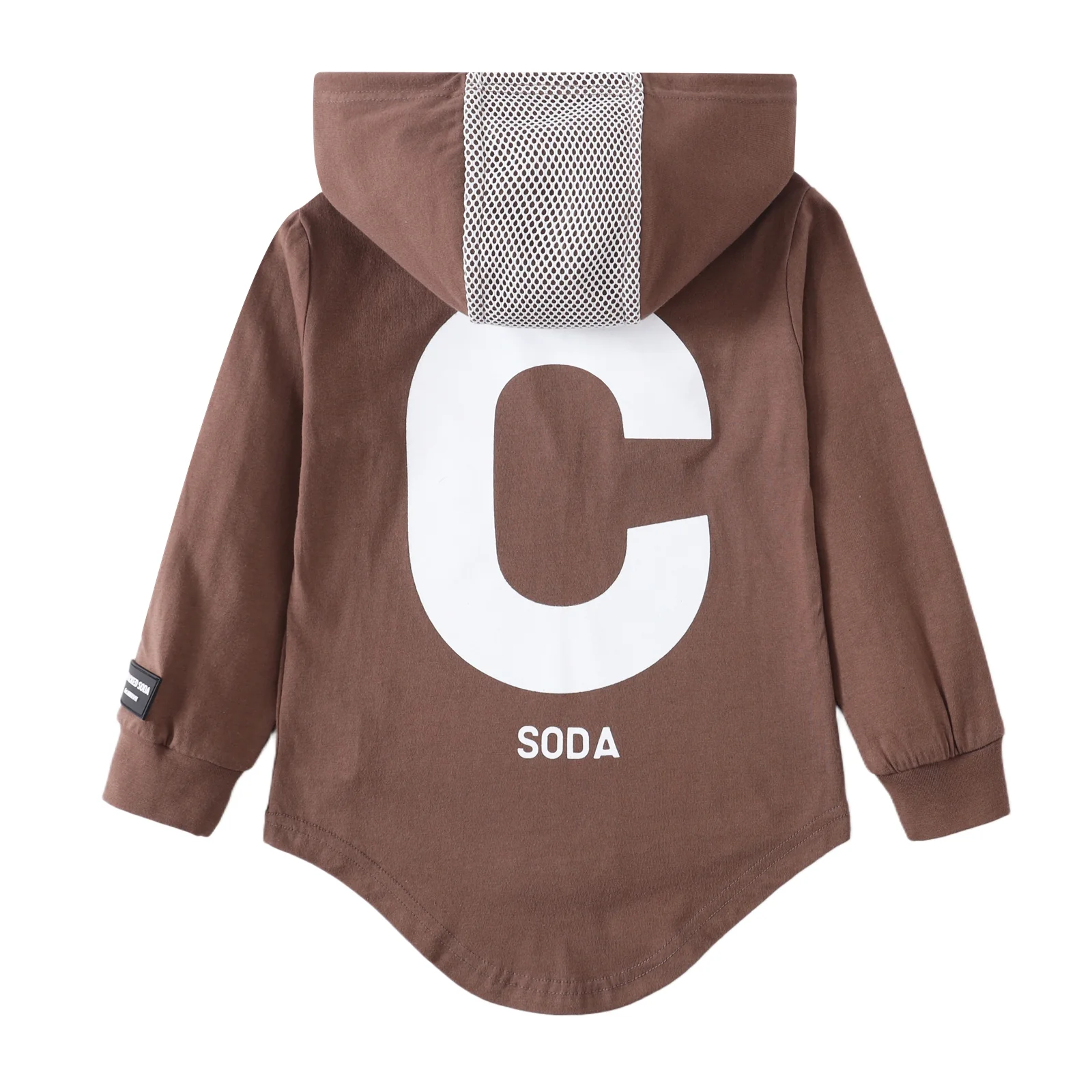 Charlie Mesh Hooded Long Sleeve - Coco - Image 7