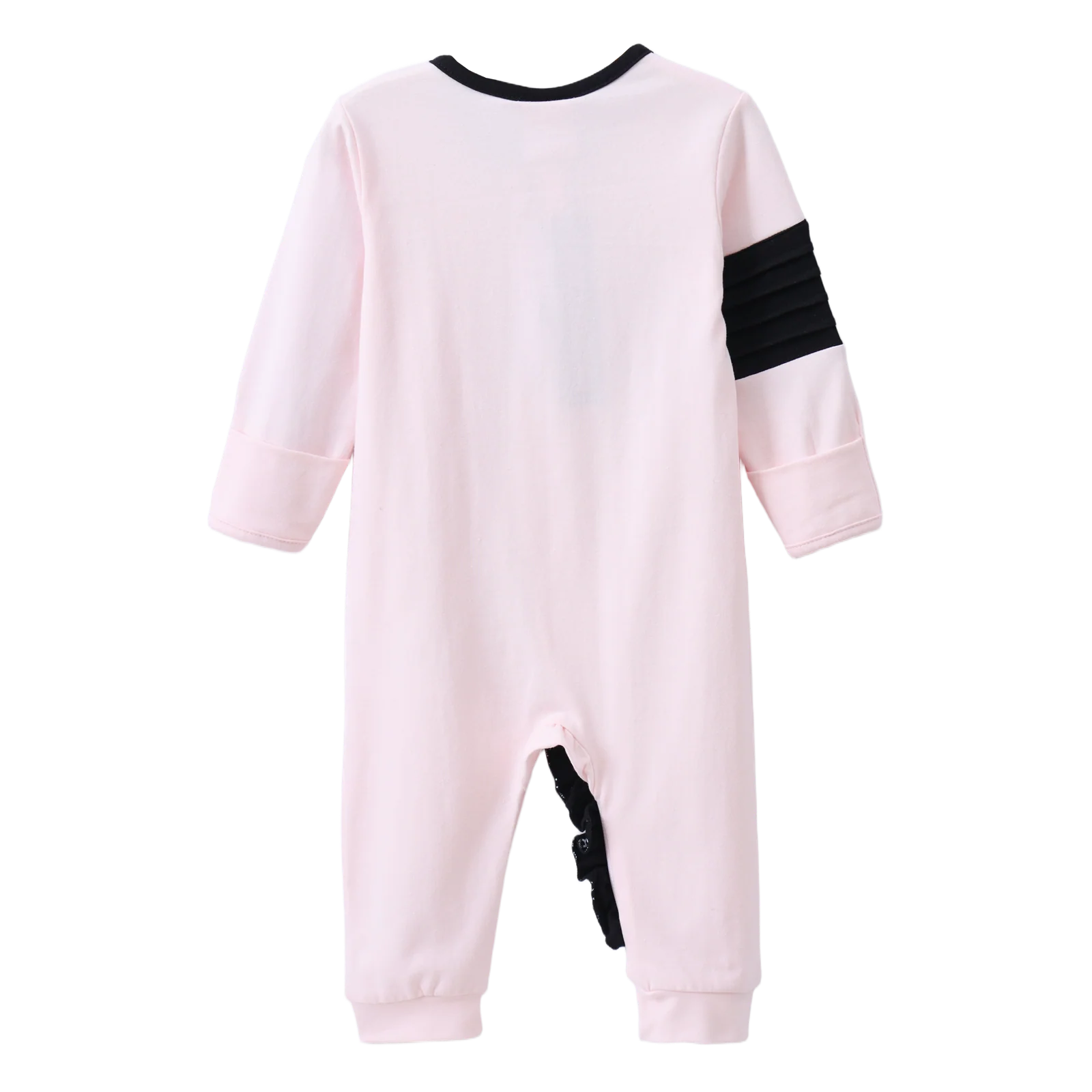 Cleo Detailed Frill Romper - Pink - Image 6
