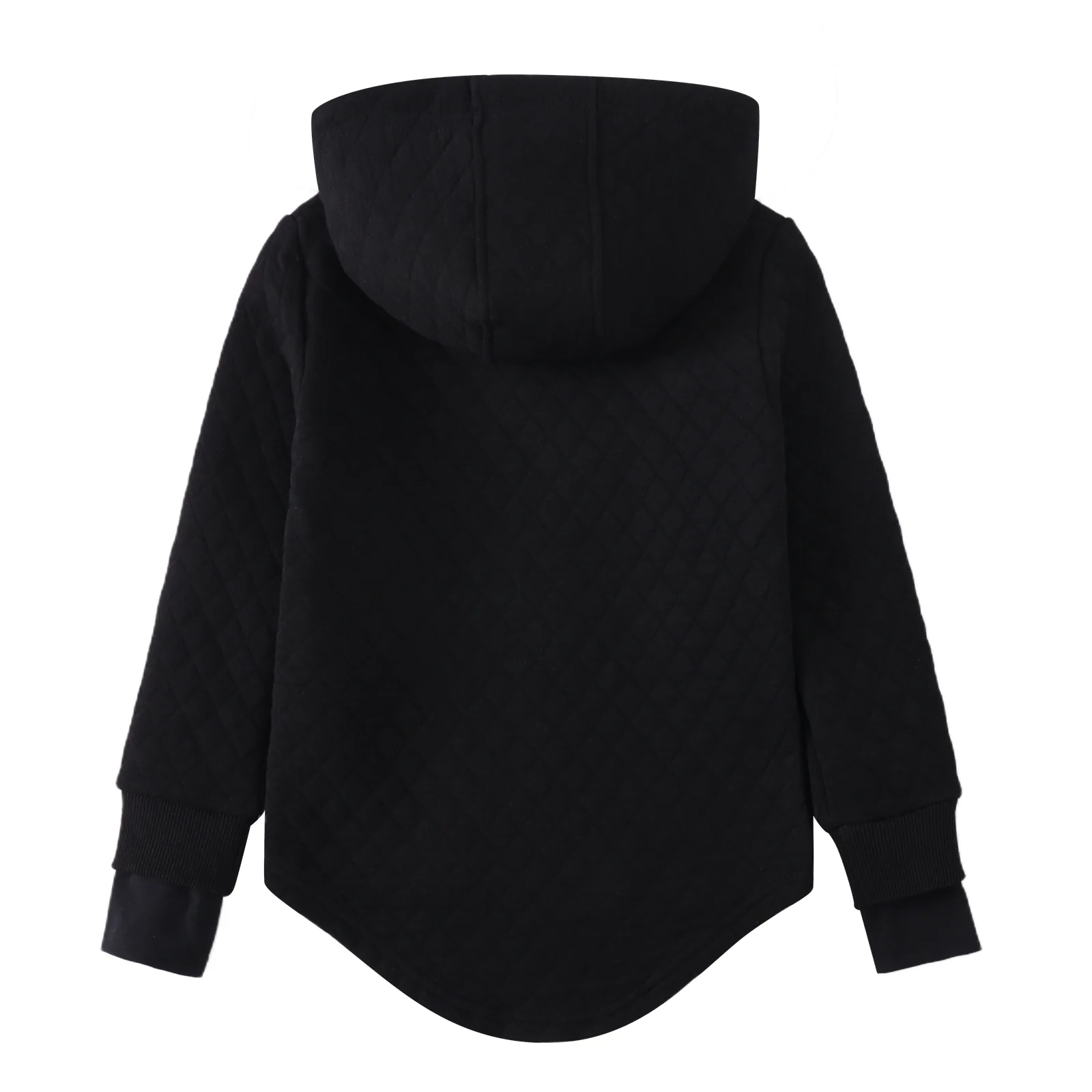 Cleo Detailed Hoodie - Black - Image 6