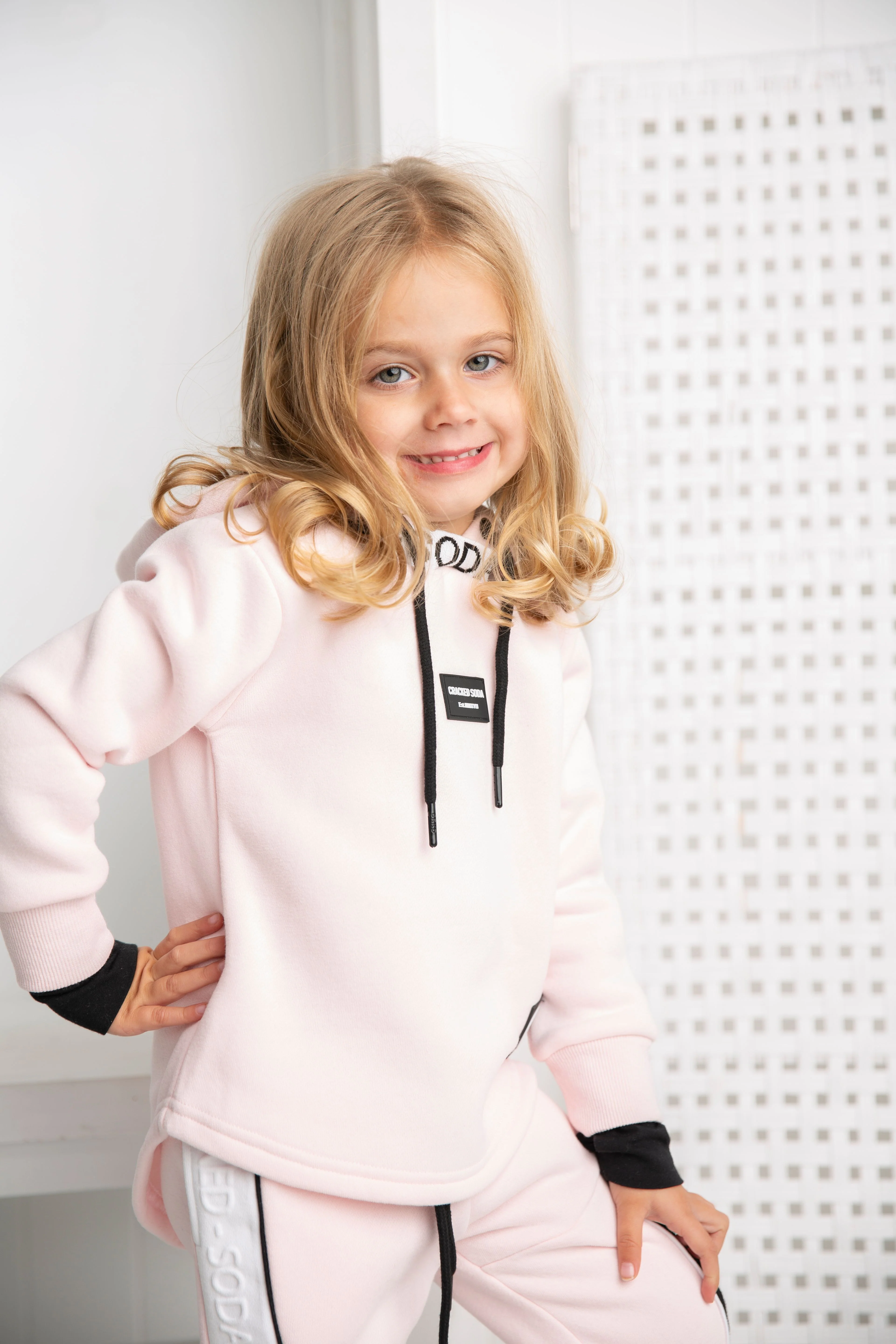 Cleo Detailed Hoodie - Pink - Image 4