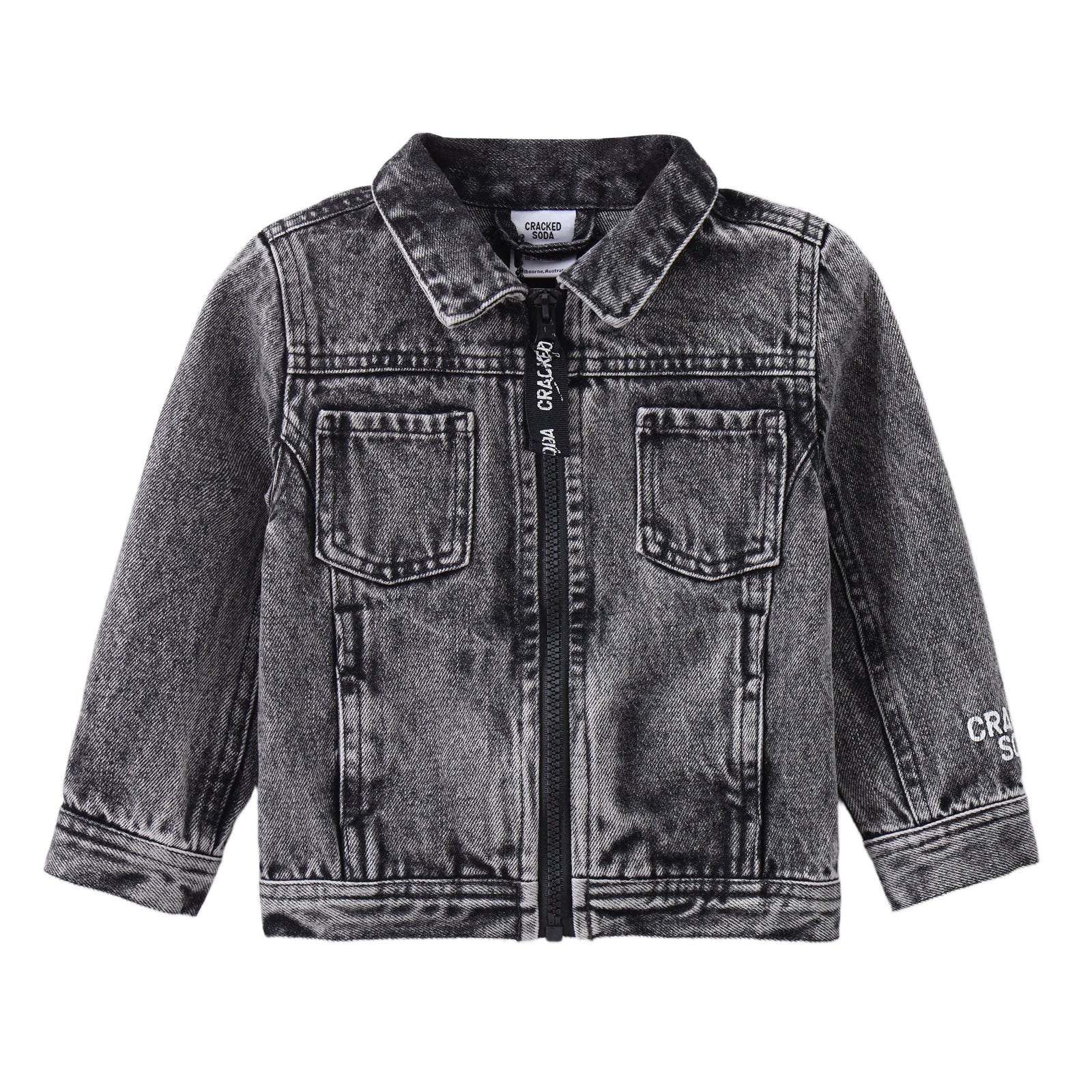 Conner Detailed Denim Jacket - Ash Mens - Image 10