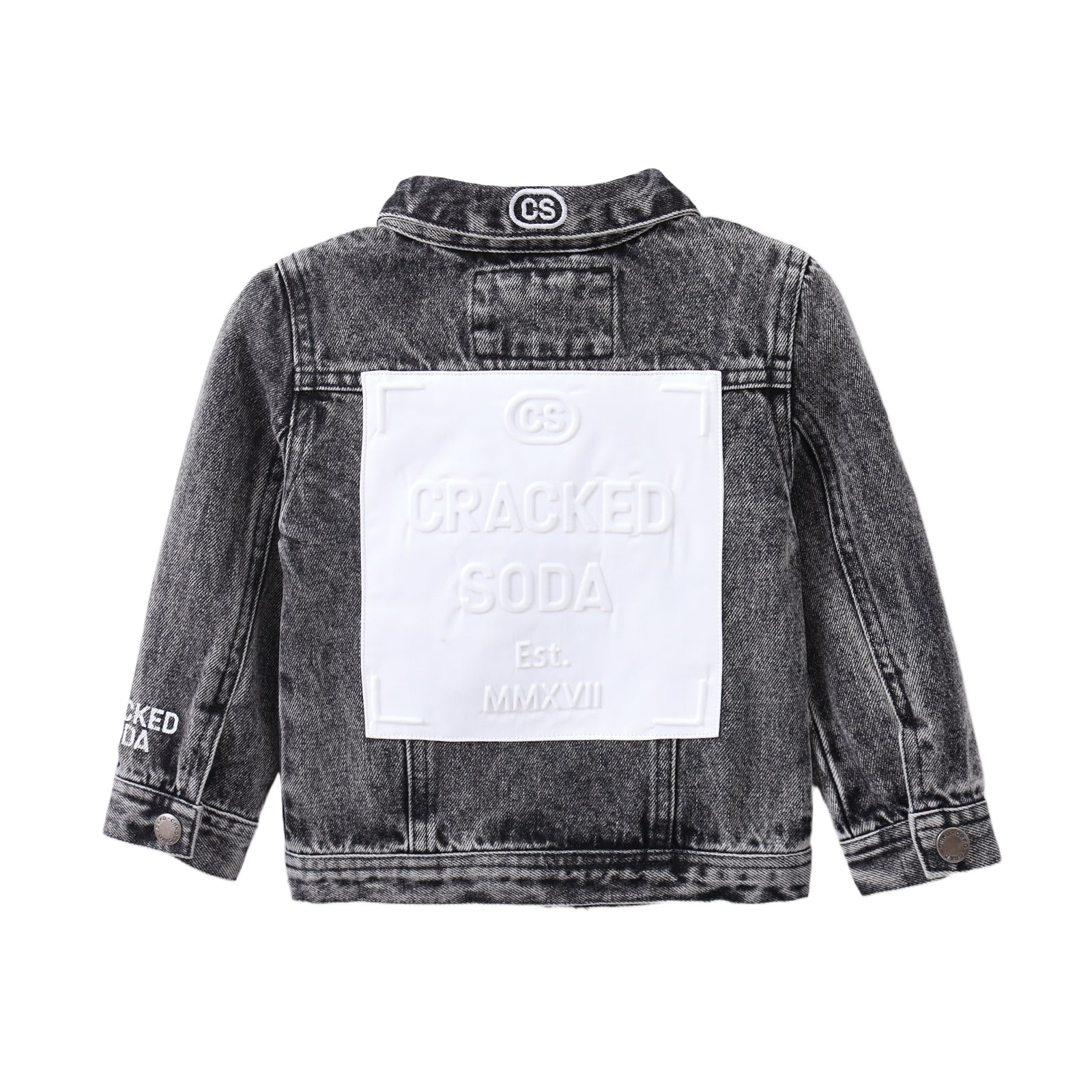 Conner Detailed Denim Jacket - Ash Mens - Image 11