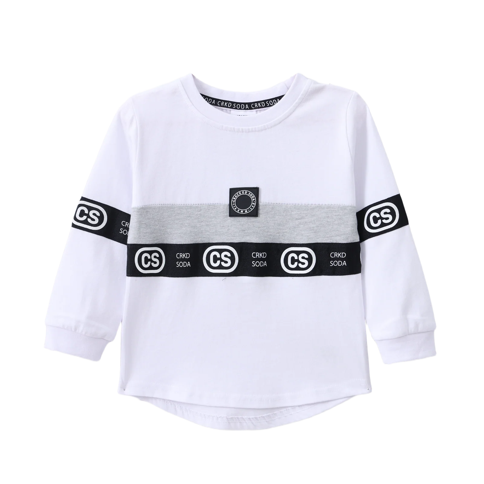 Conner Detailed Tee - White - Image 2