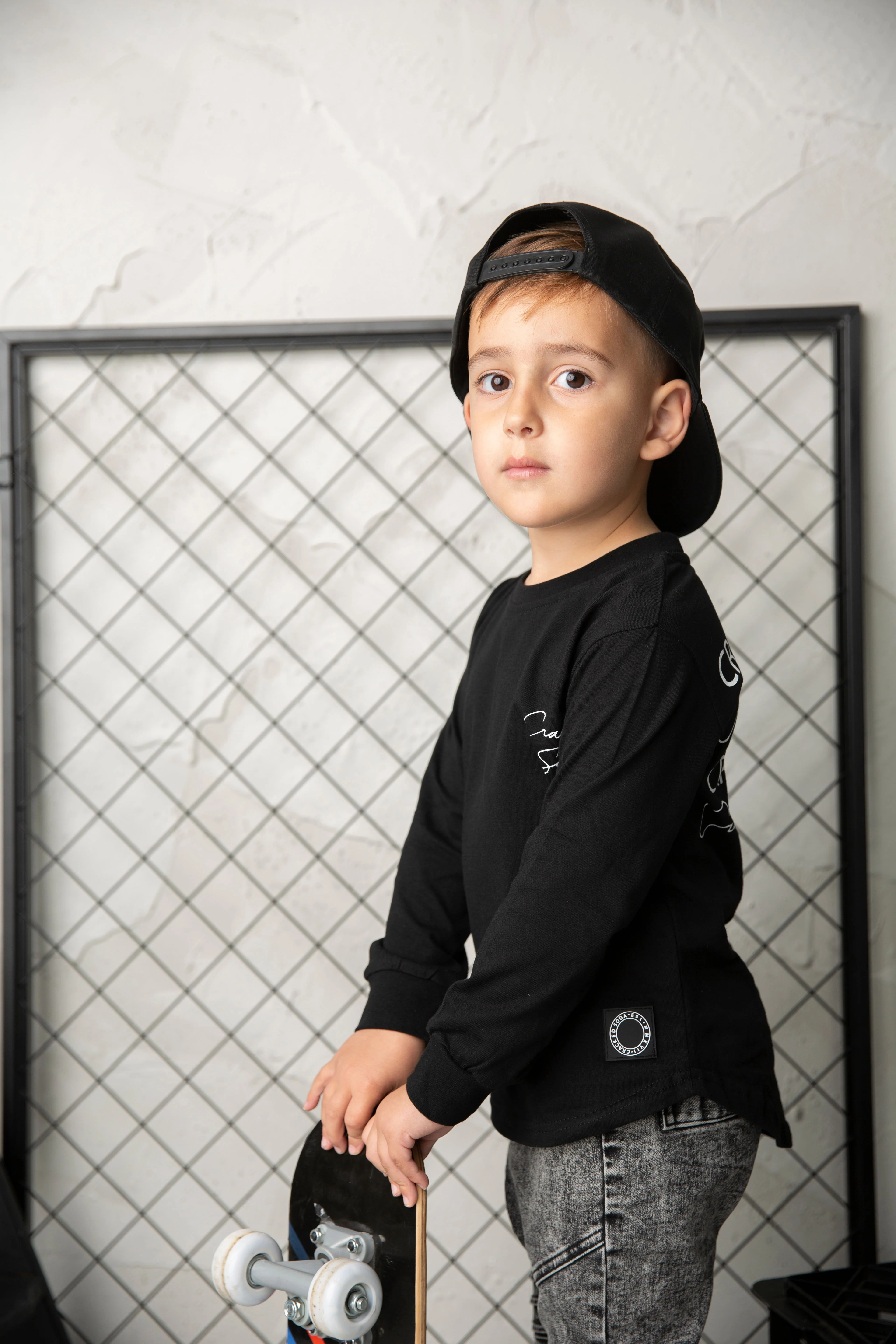 CS Signature  L/Sleeve Tee - Black - Image 3
