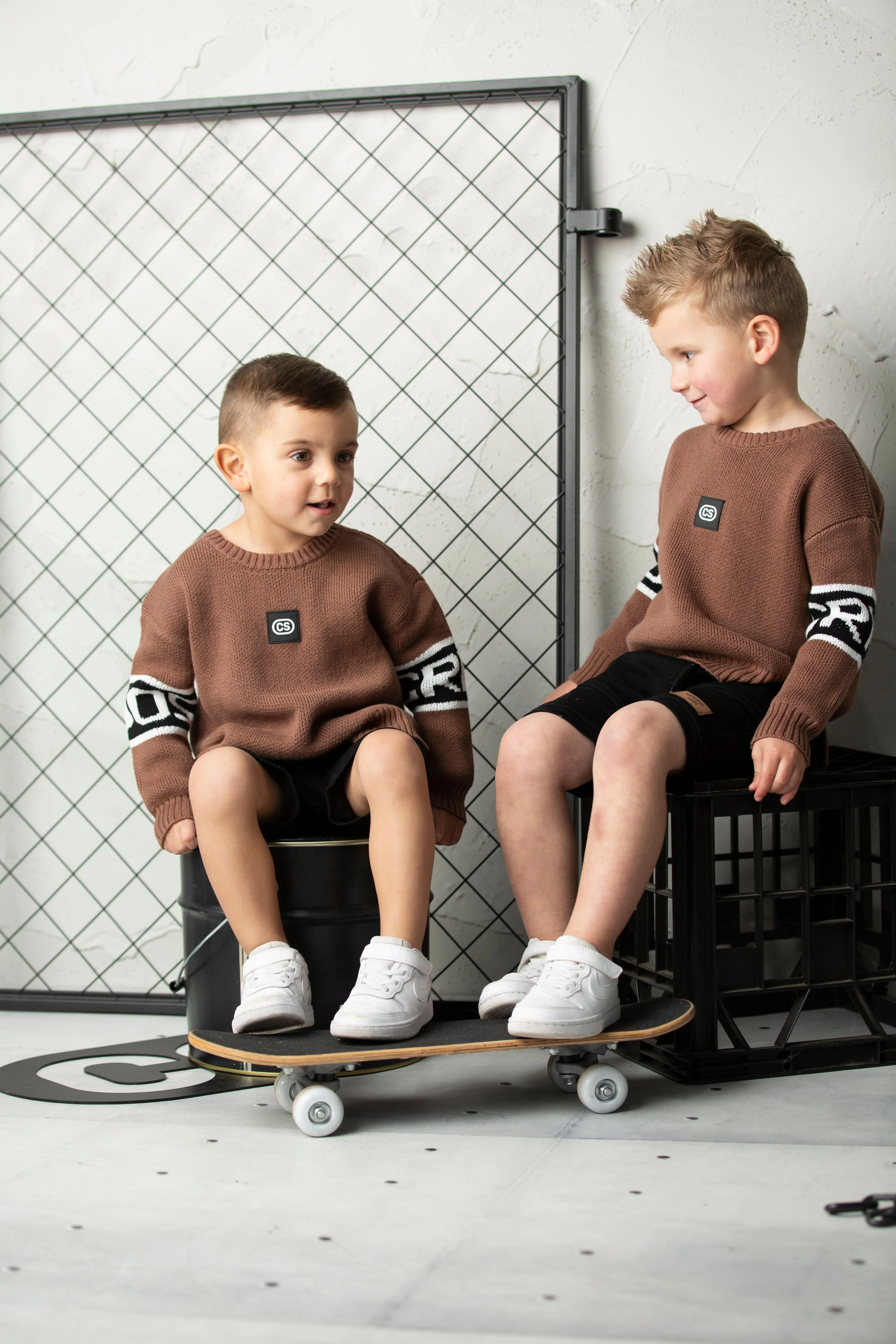 Dash Knit Jumper - Mocha - Image 4