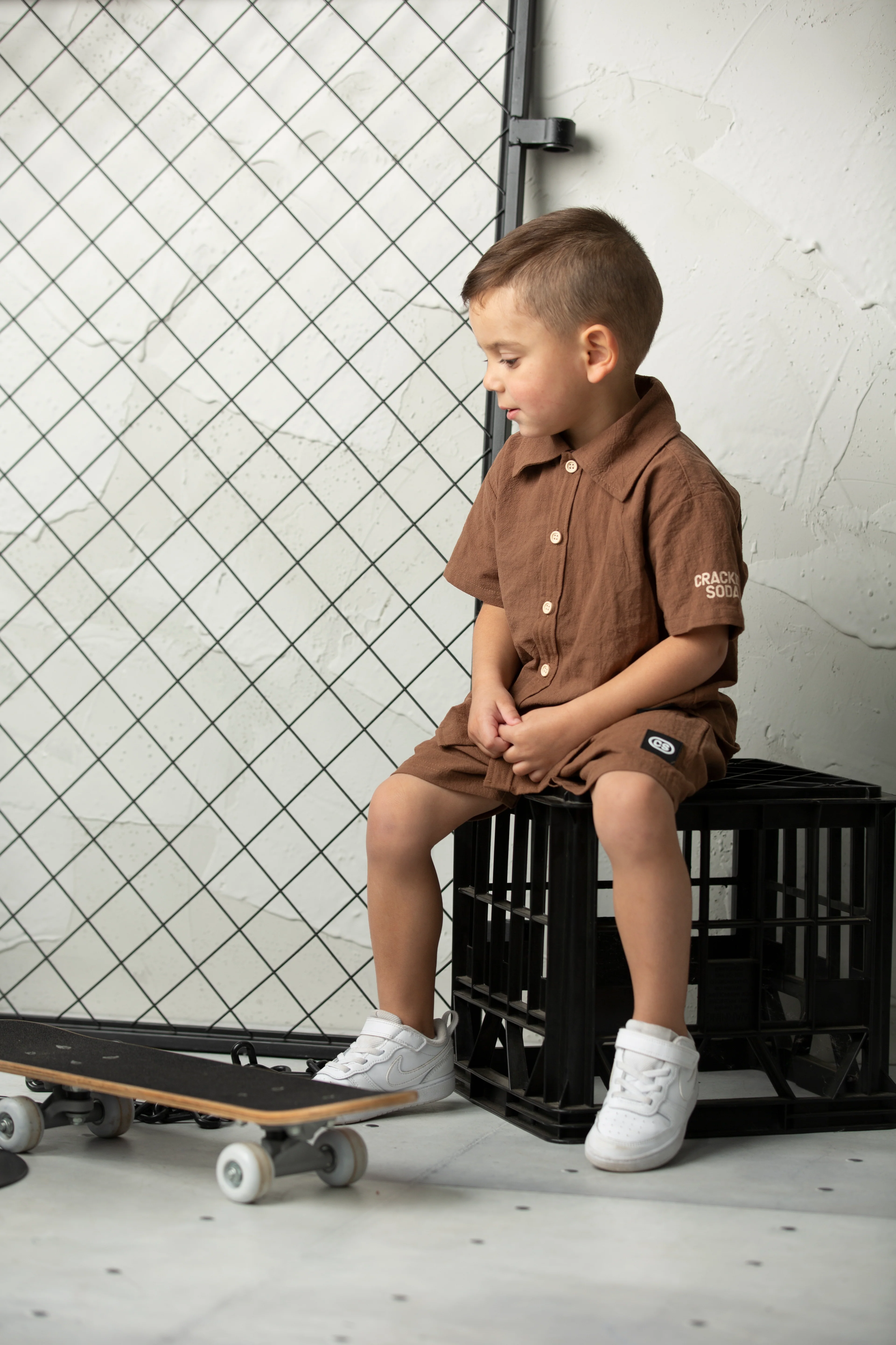 Dash Linen Shirt - Mocha - Image 3
