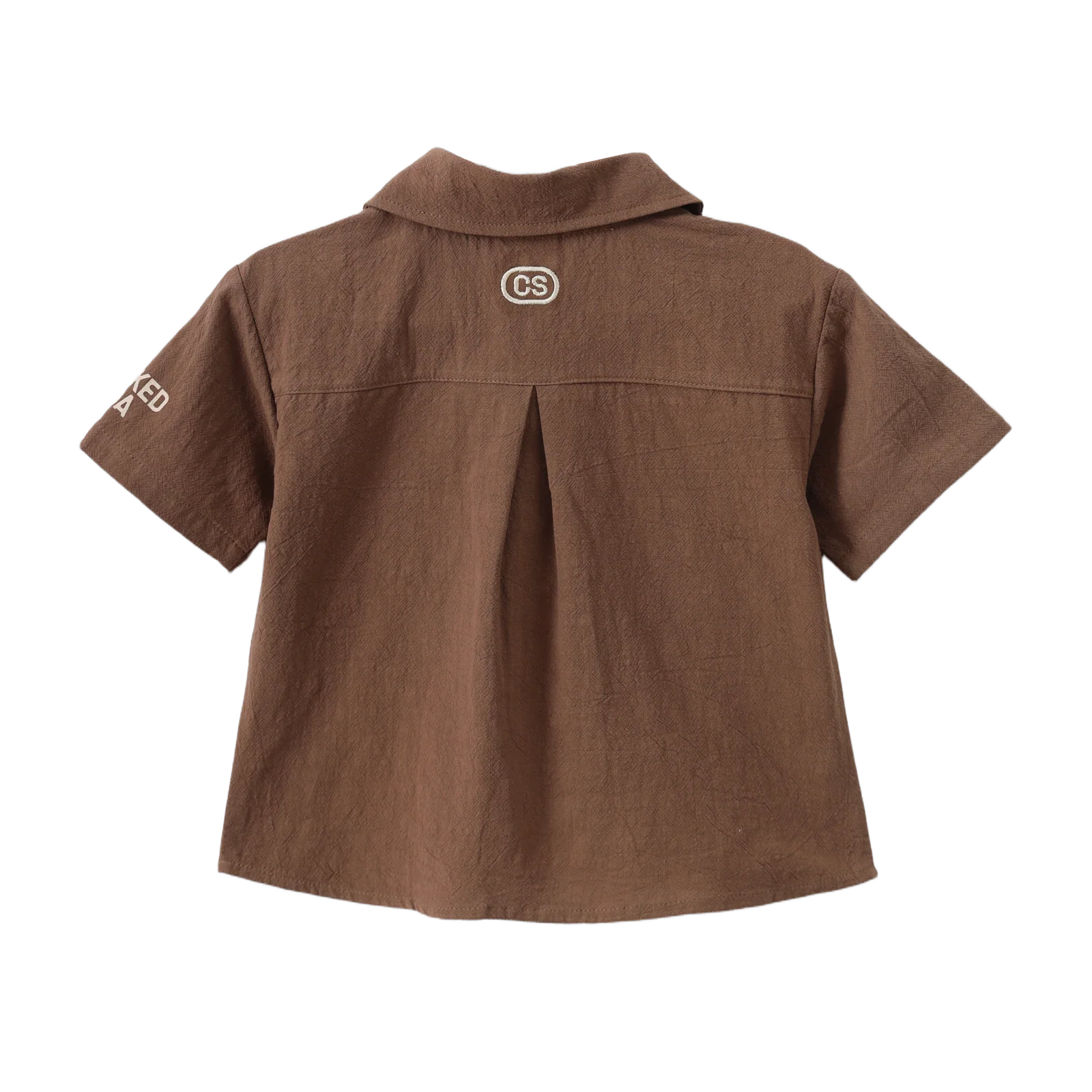 Dash Linen Shirt - Mocha - Image 5
