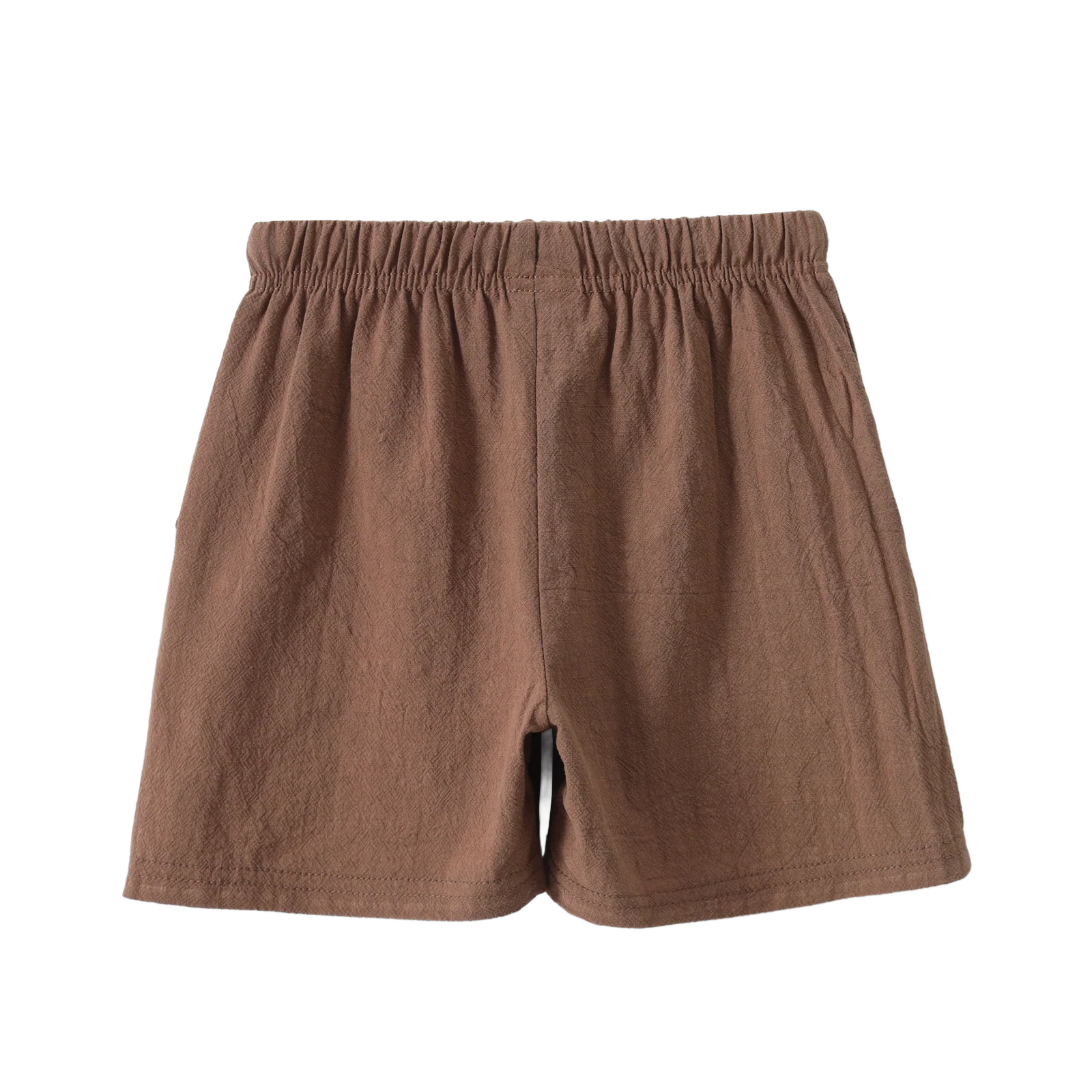 Dash Linen Shorts - Mocha - Image 5