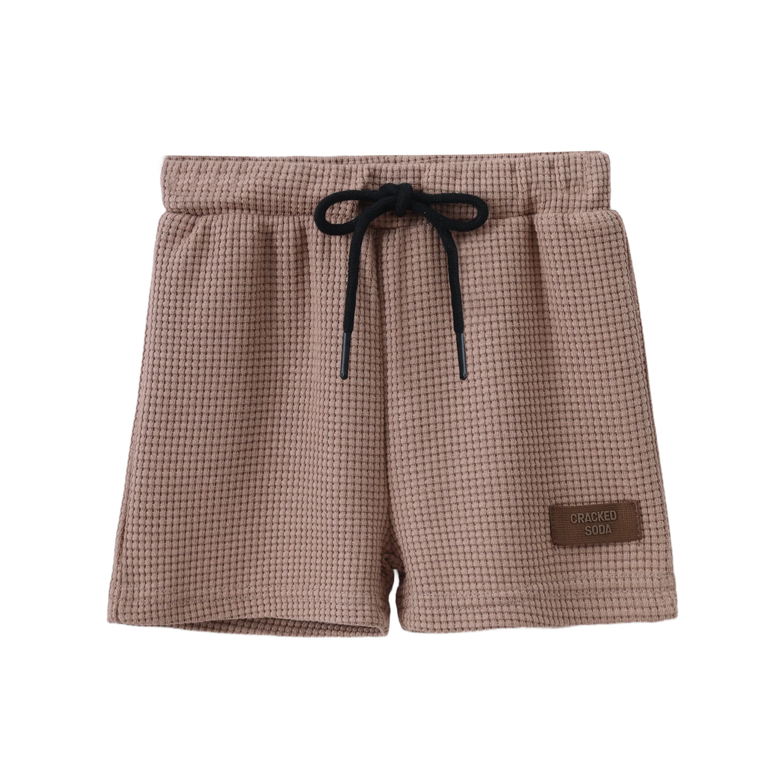 Dash Waffle Shorts - Mocha - Image 6