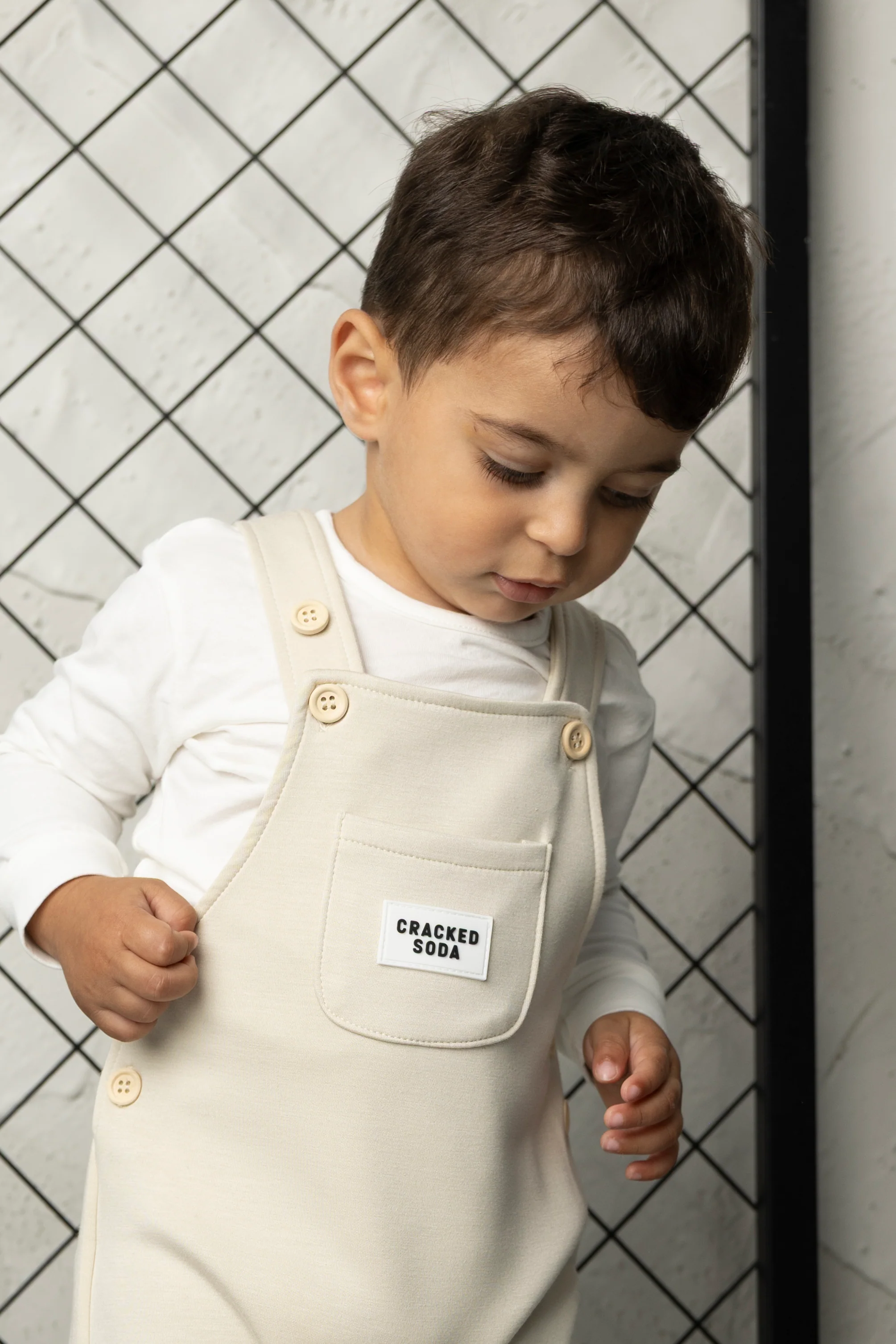 Dolce Sports Overalls. White Sand - Image 2