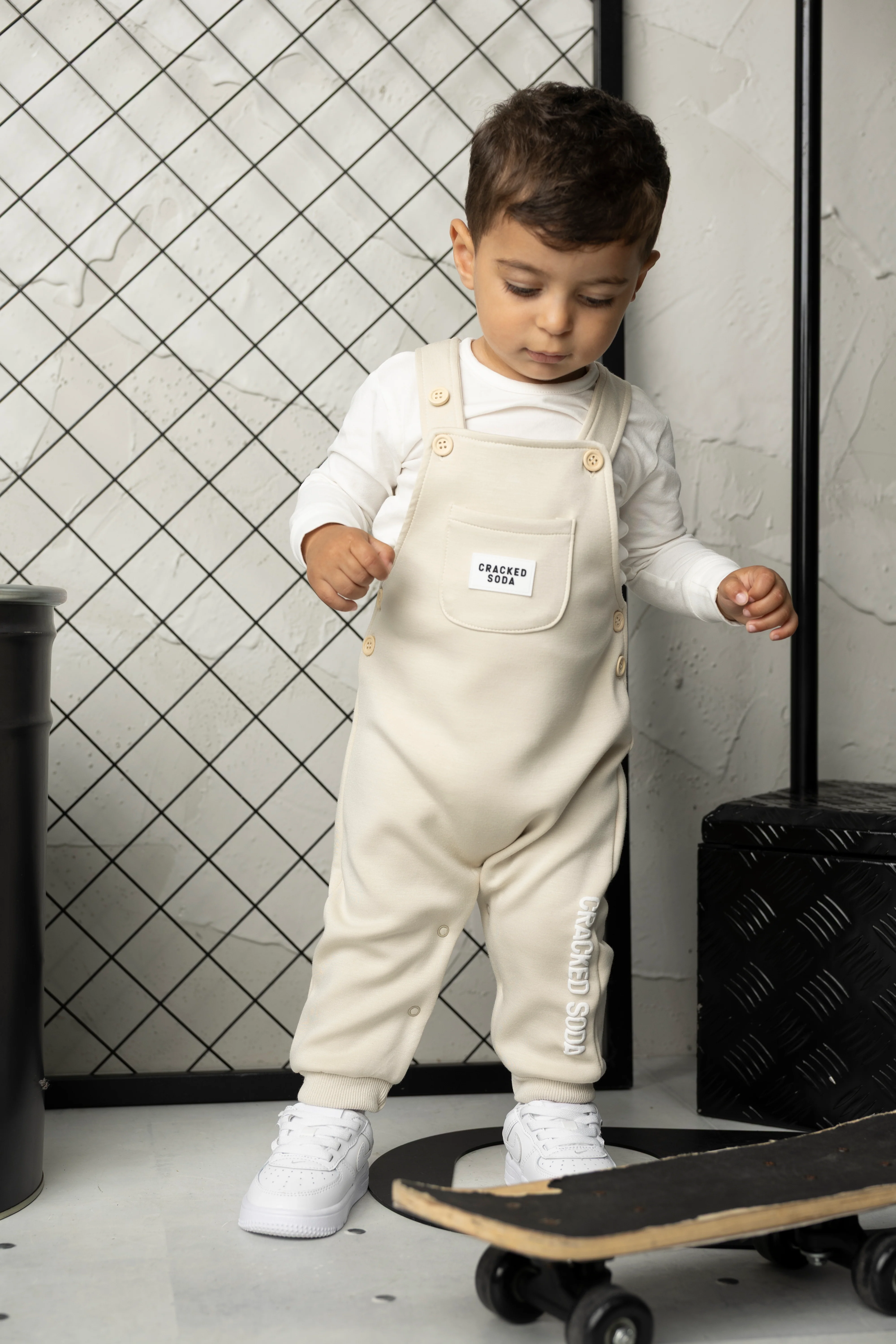 Dolce Sports Overalls. White Sand - Image 3