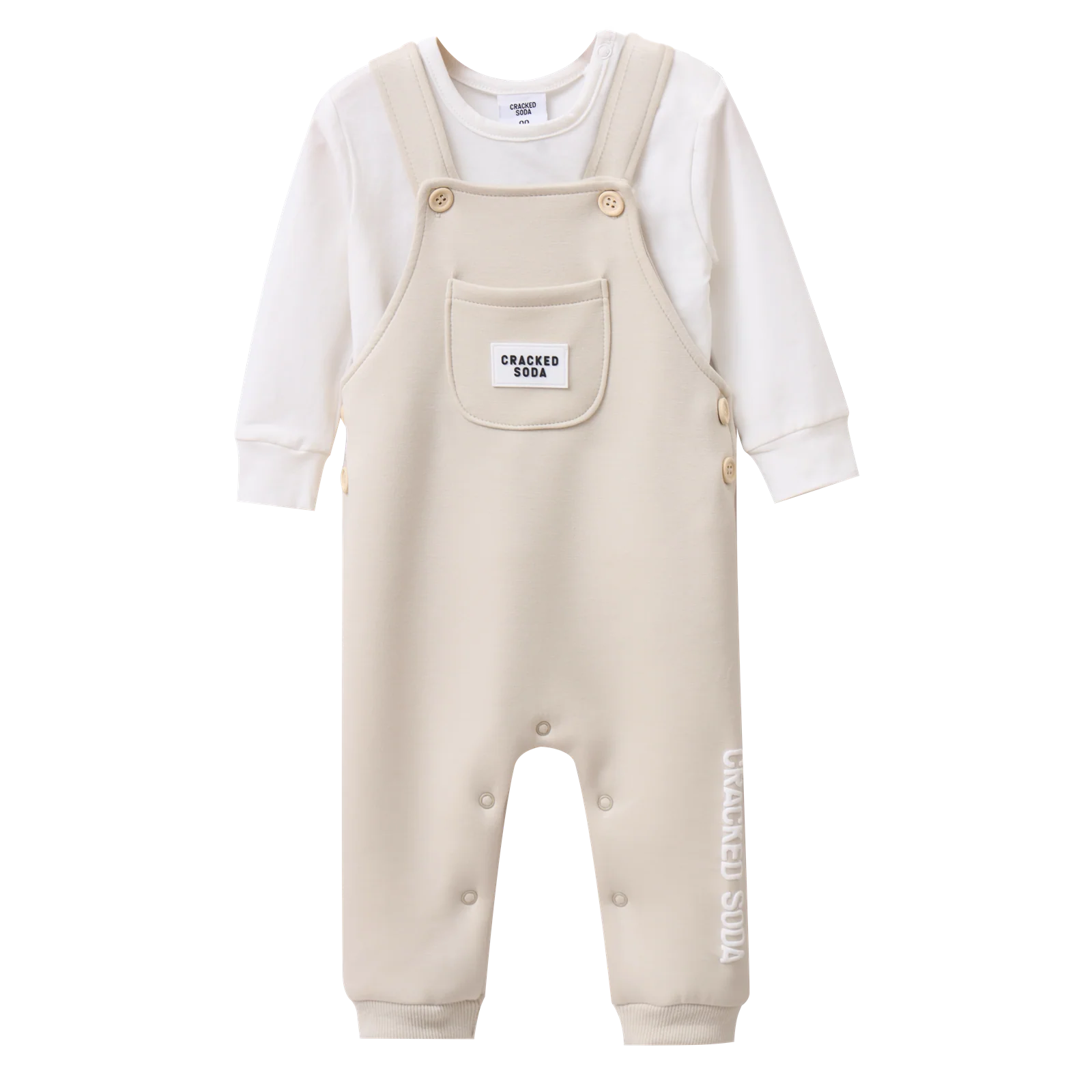 Dolce Sports Overalls - White Sand - Image 5