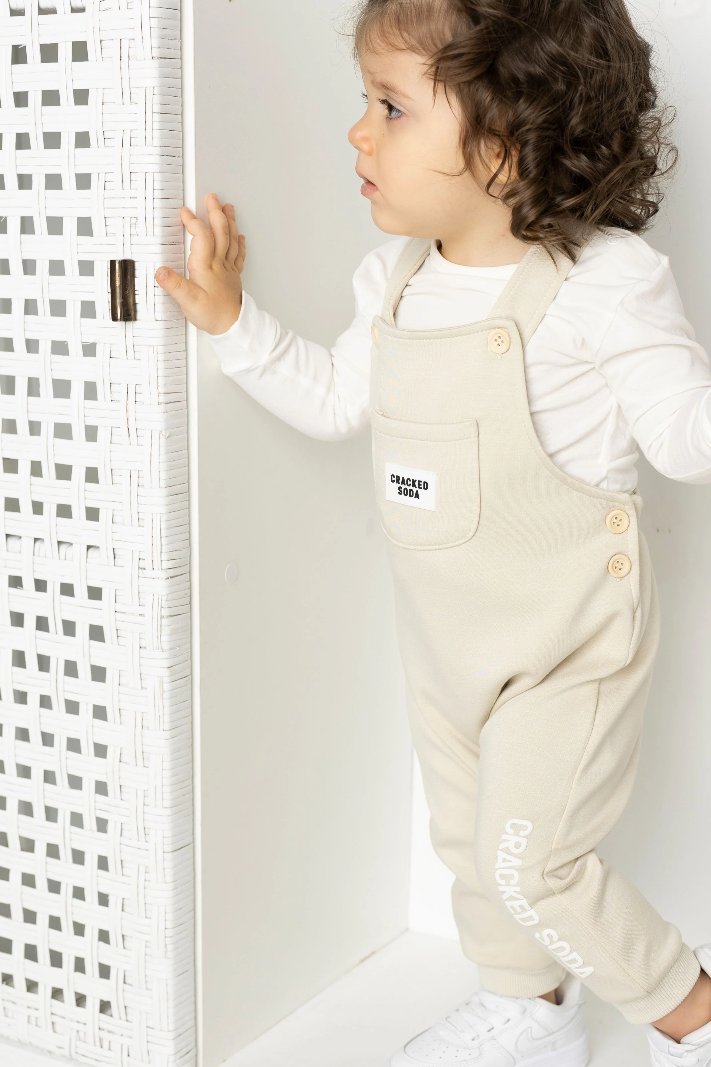 Dolce Sports Overalls - White Sand
