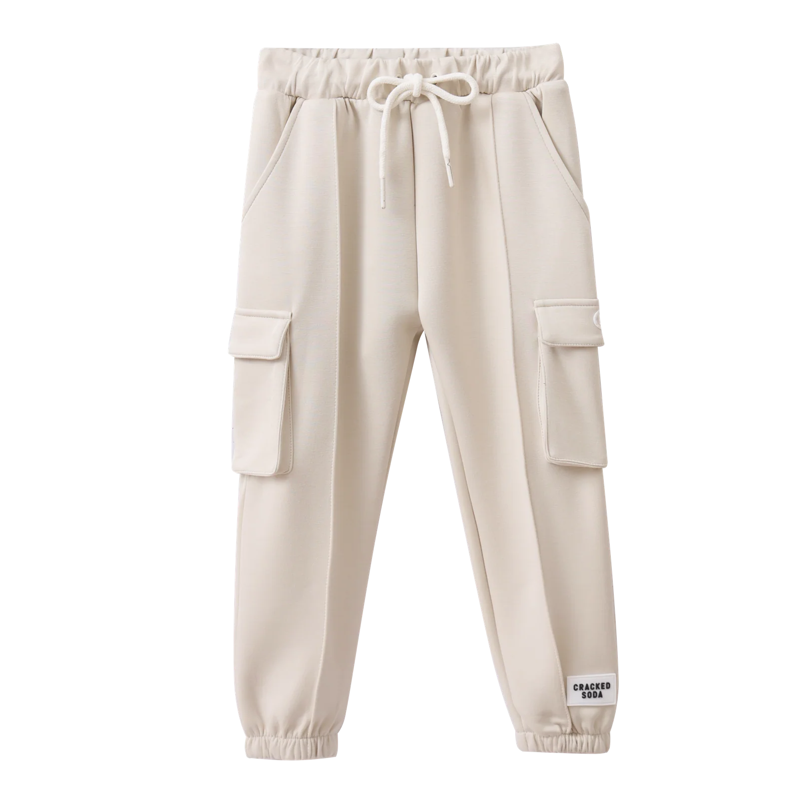 Dolce Sports Trackpants - White Sand - Image 9