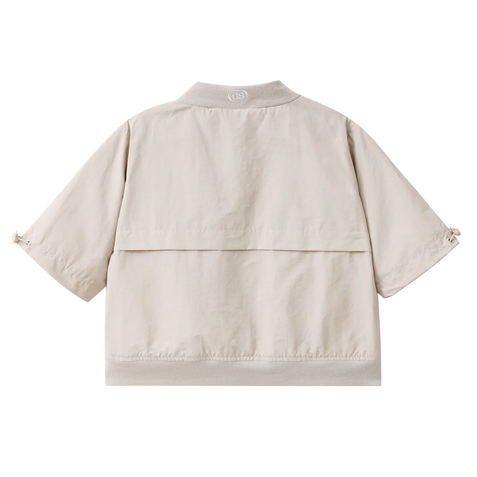 Ebony CS Detailed Zip Jacket - Sand - Image 7
