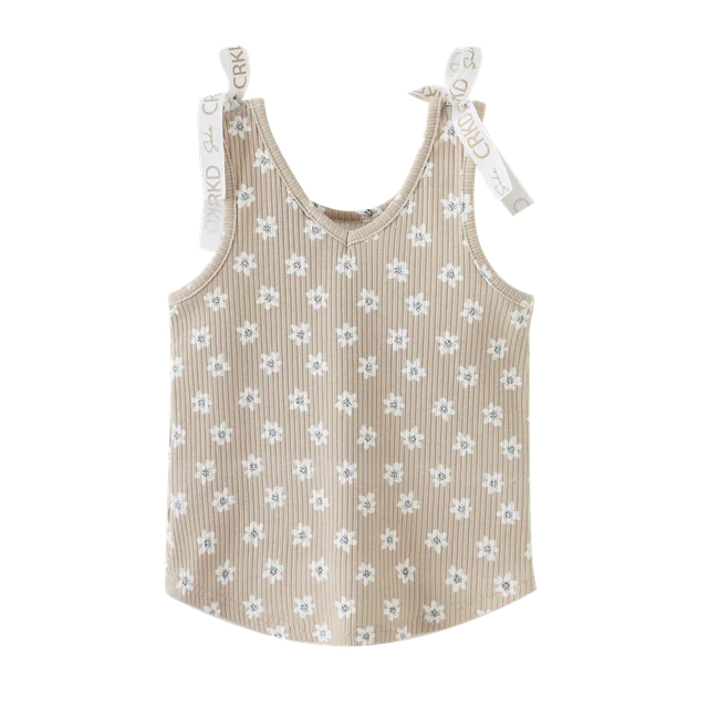 Ellie Bow Top - Beige - Image 8