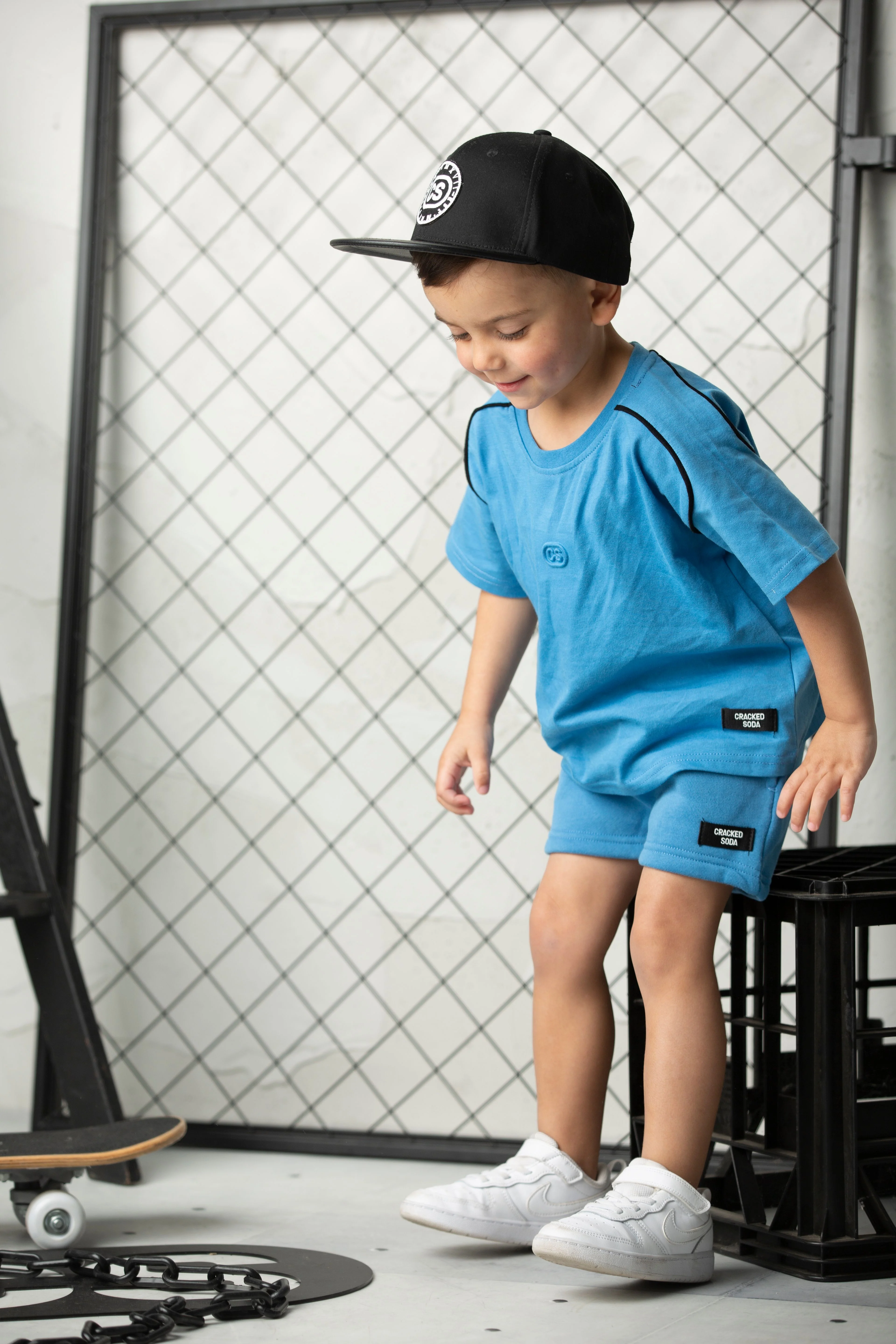 Ezra Shorts - Blue - Image 2